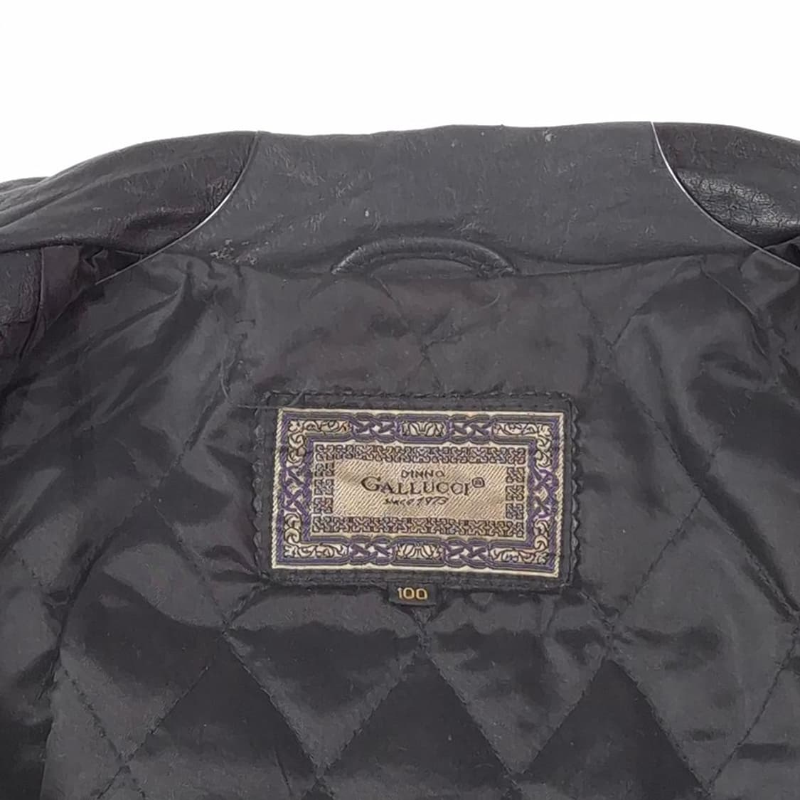 디노 가루치 헤비 소가죽 워크 자켓 L 상품이미지6