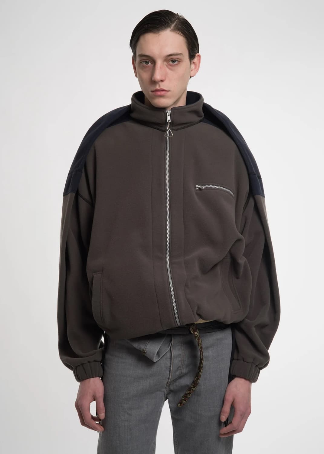 와이프로젝트 더블숄더 플리스 자켓 상품이미지2