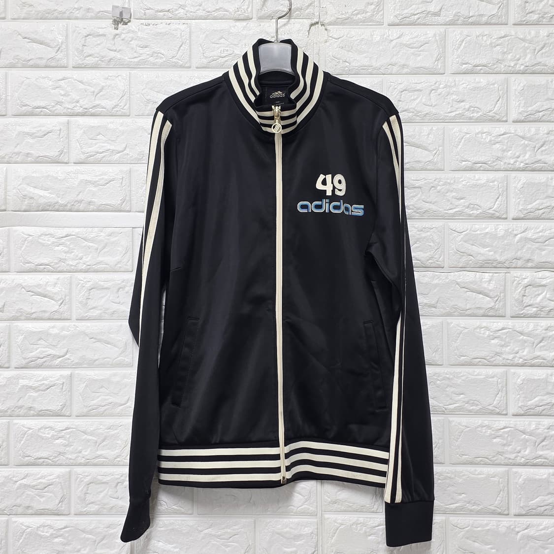 택포_ 아디다스 올드스쿨 블랙 트랙탑 져지 L 상품이미지1