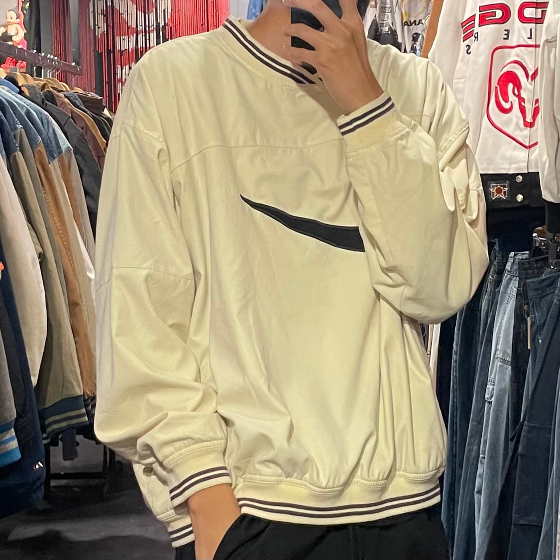 [IM] NIKE 나이키 아이보리 웜업 상품이미지5