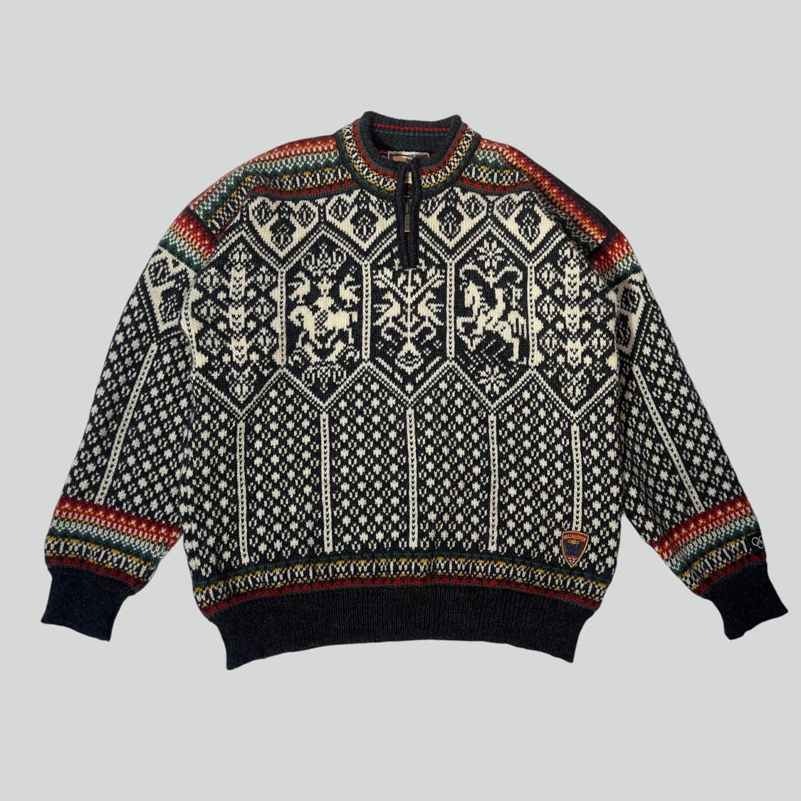 [L]90sDALE OF NORWAY 데일오브노르웨이 노르딕 니트 스웨터 상품이미지1