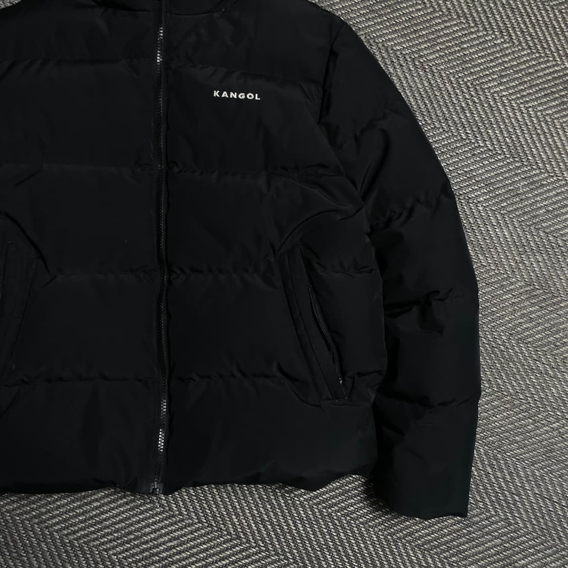 캉골 오리지널 베이직 덕다운 푸퍼 패딩 블랙o 5277 상품이미지2