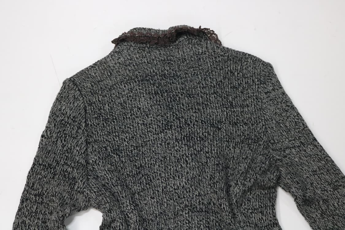 레이스 디테일 니트 가디건 상품이미지8