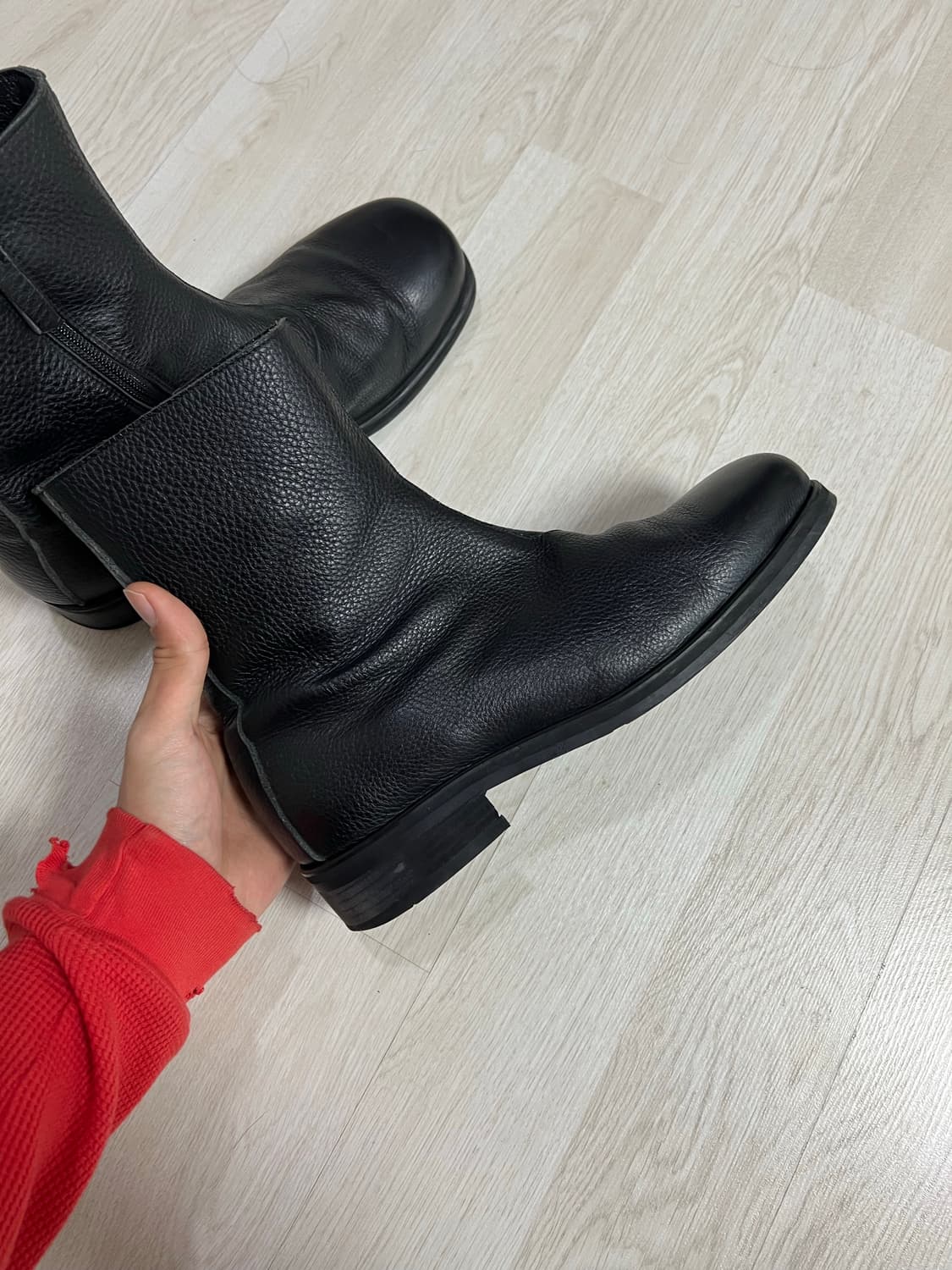 소가죽 수제화 부츠 상품이미지1