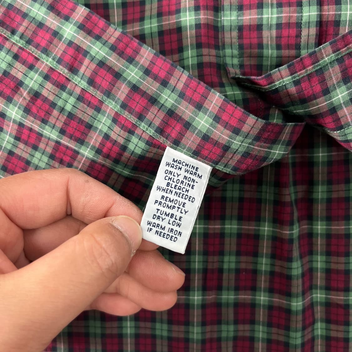 100 폴로랄프로렌 빈티지 체크 셔츠 상품이미지7