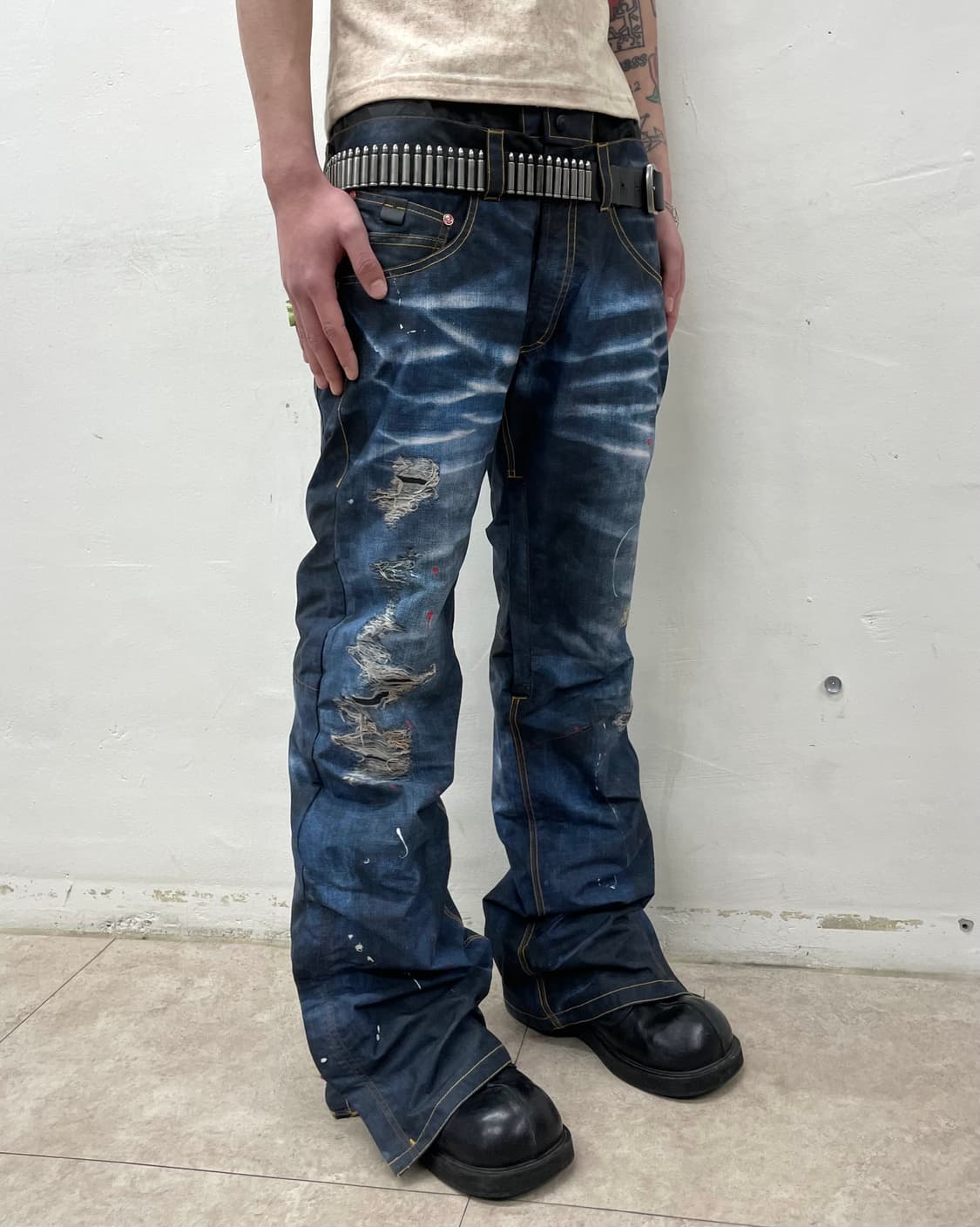 Trong Fröuil denim board pants  상품이미지3
