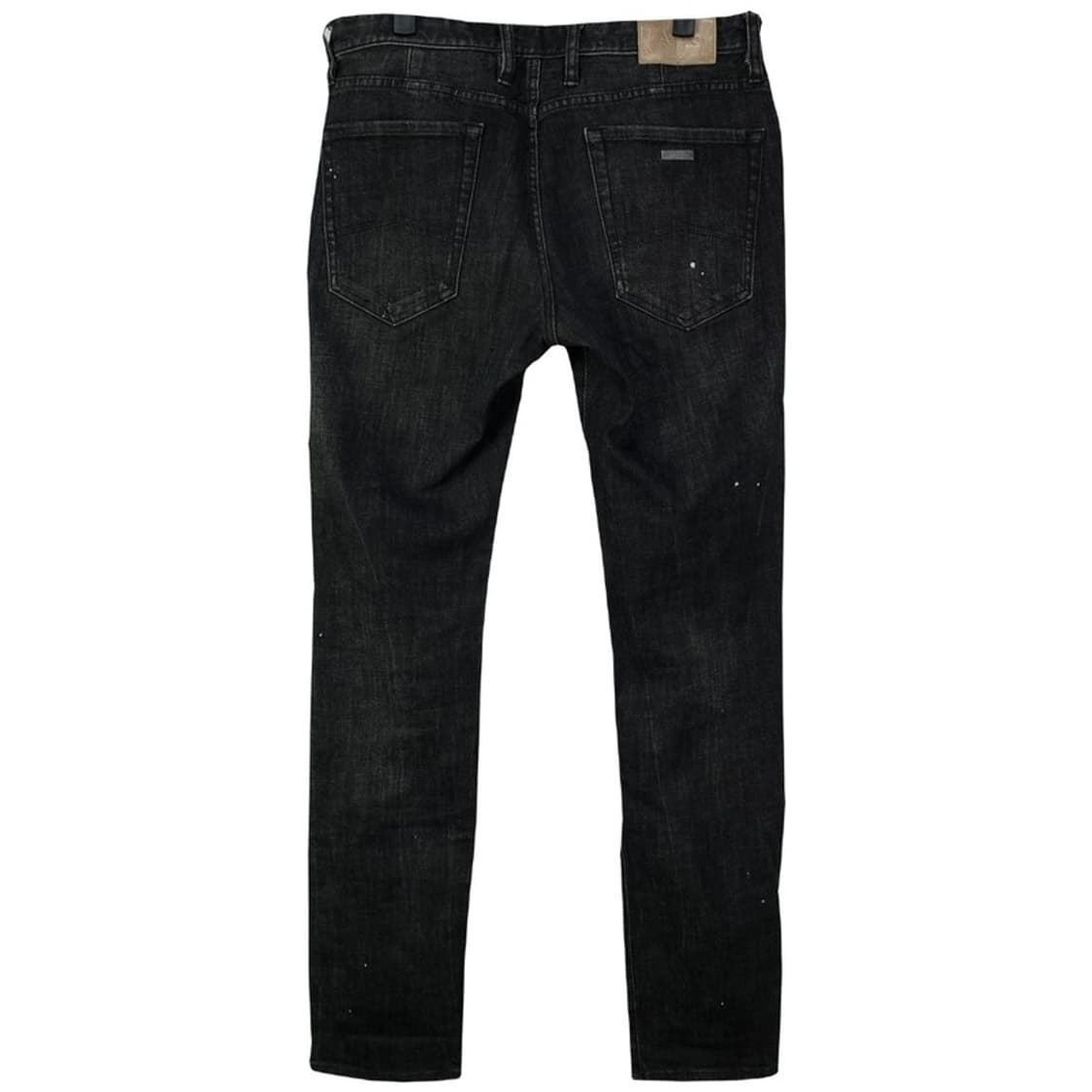 [아르마니] 슬림핏 흑청 블랙 데님 팬츠 P01516 상품이미지3