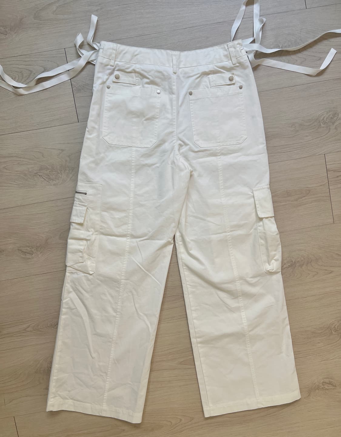 유즈 카고 리본 팬츠 상품이미지2