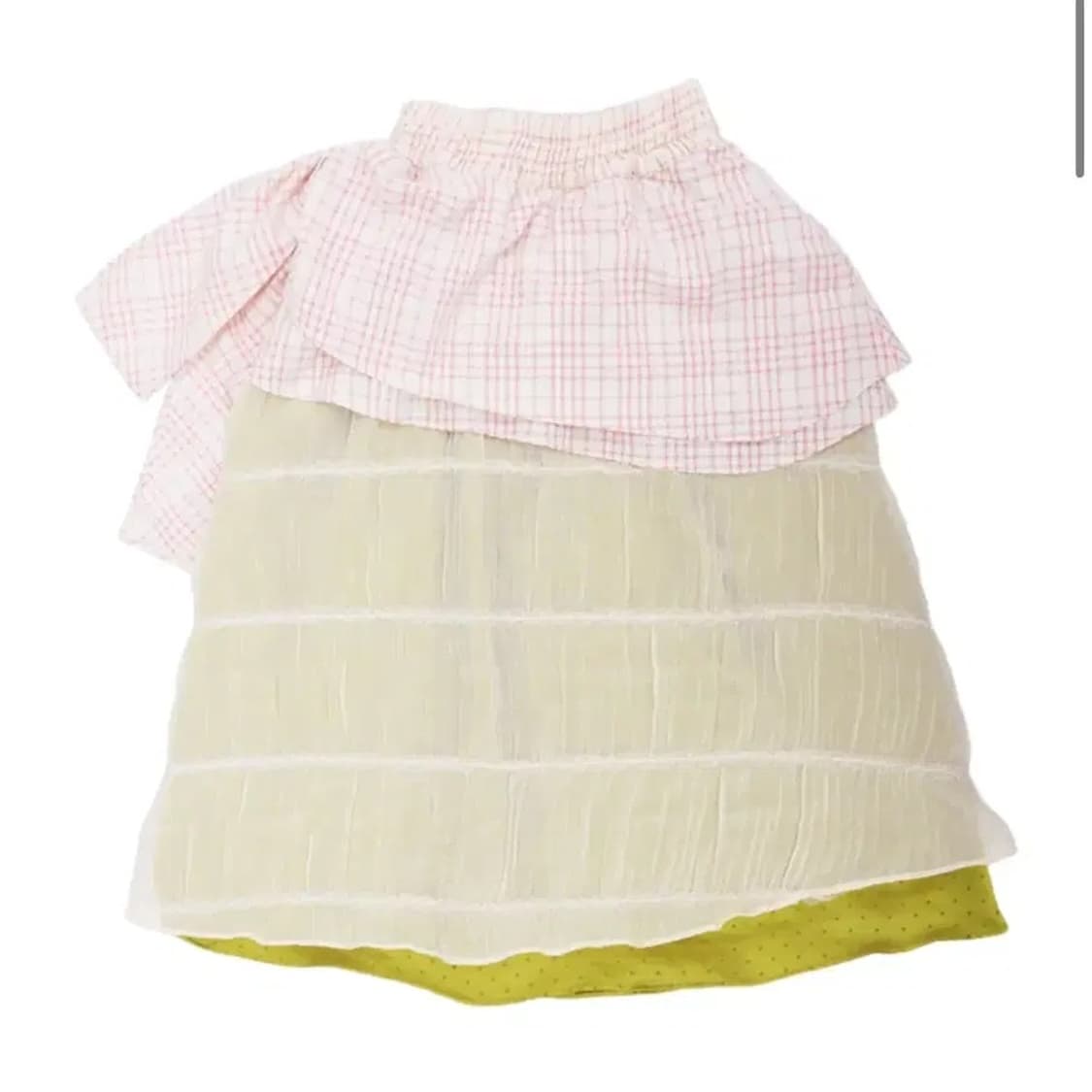 더뮤지엄비지터 치마 스커트 CHIFFON LAYERED skirt  상품이미지3