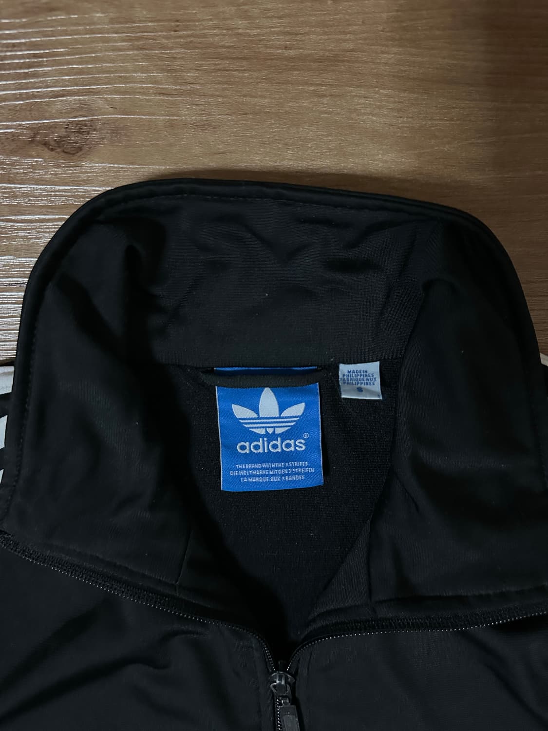 아디다스 블랙 삼선 져지 파이어버드 S /90 사이즈 판매 상품이미지3