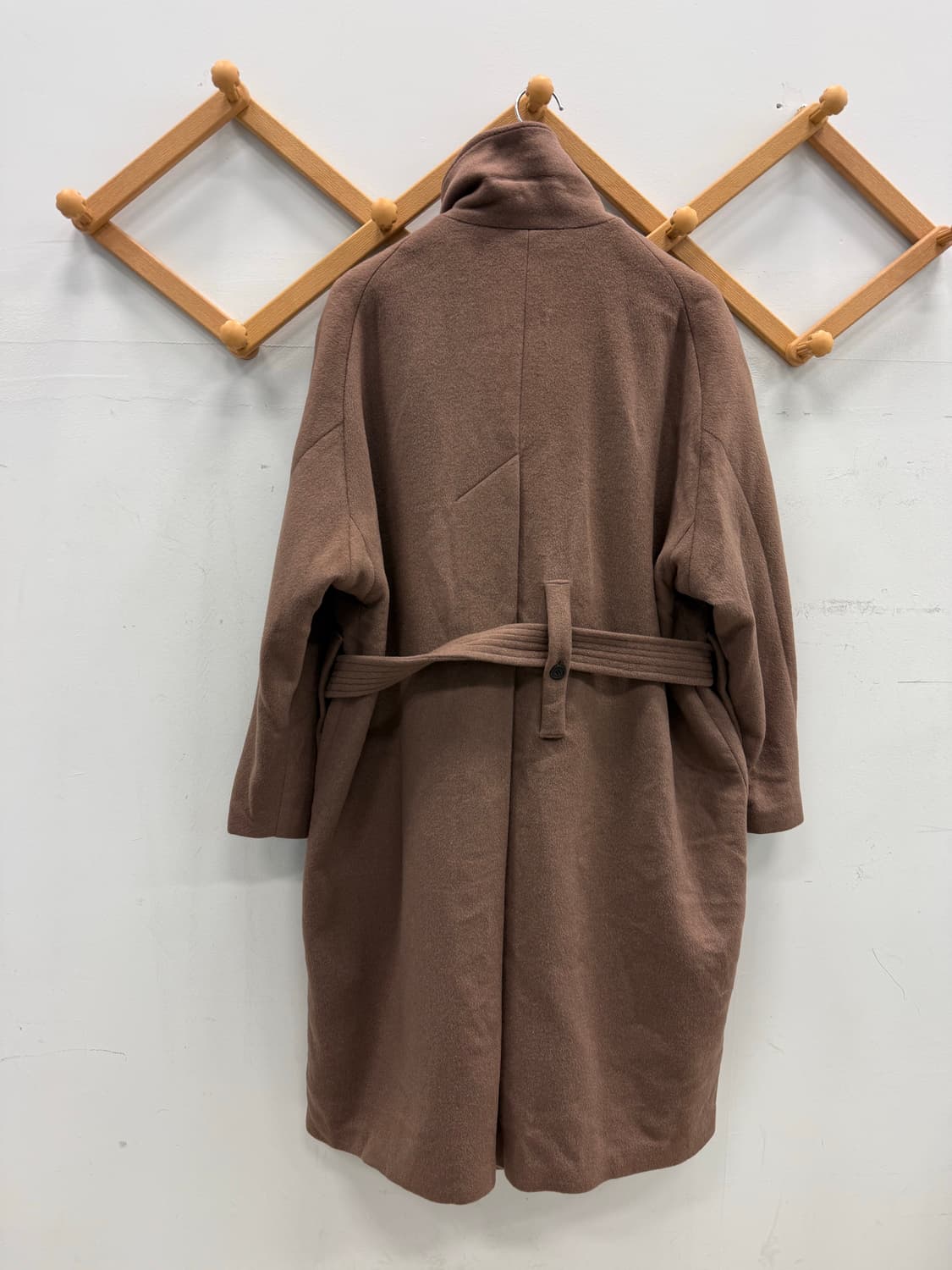 시스템옴므 캐시미어 롱코트 95~100 오버핏  상품이미지6