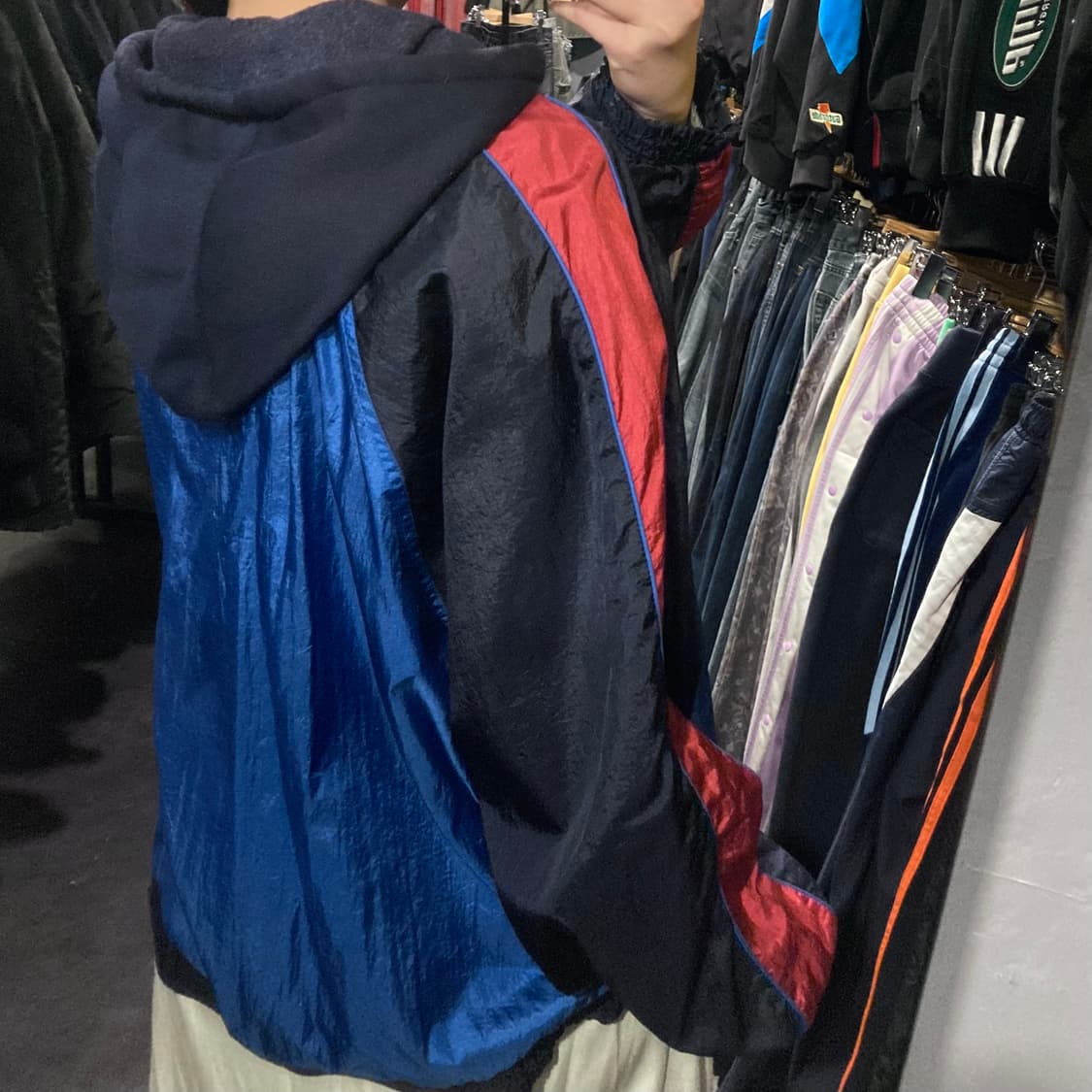 [IM]나이키 바람막이 블루종 (후드o) 상품이미지6