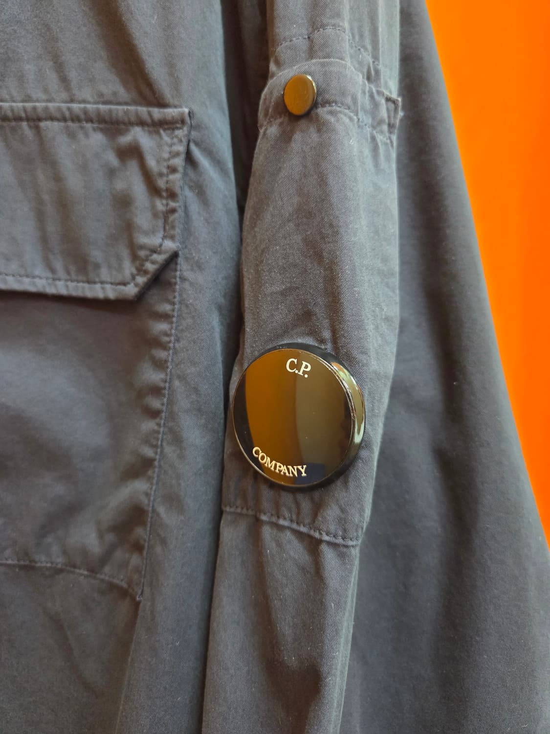 L CP컴퍼니 개버딘 네이비 셔츠 자켓 상품이미지5