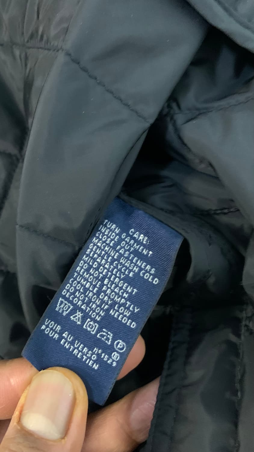 폴로 랄프로렌 블랙 퀼팅 자켓 상품이미지6