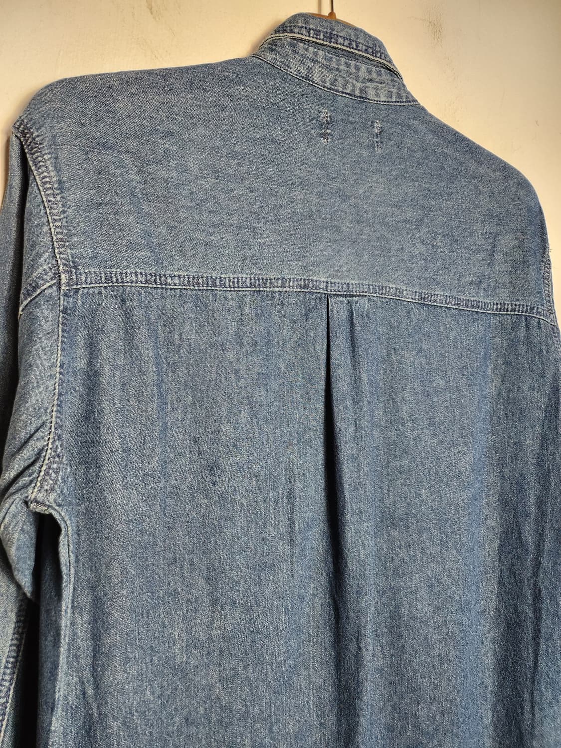 톰보이 데님 셔츠 상품이미지5