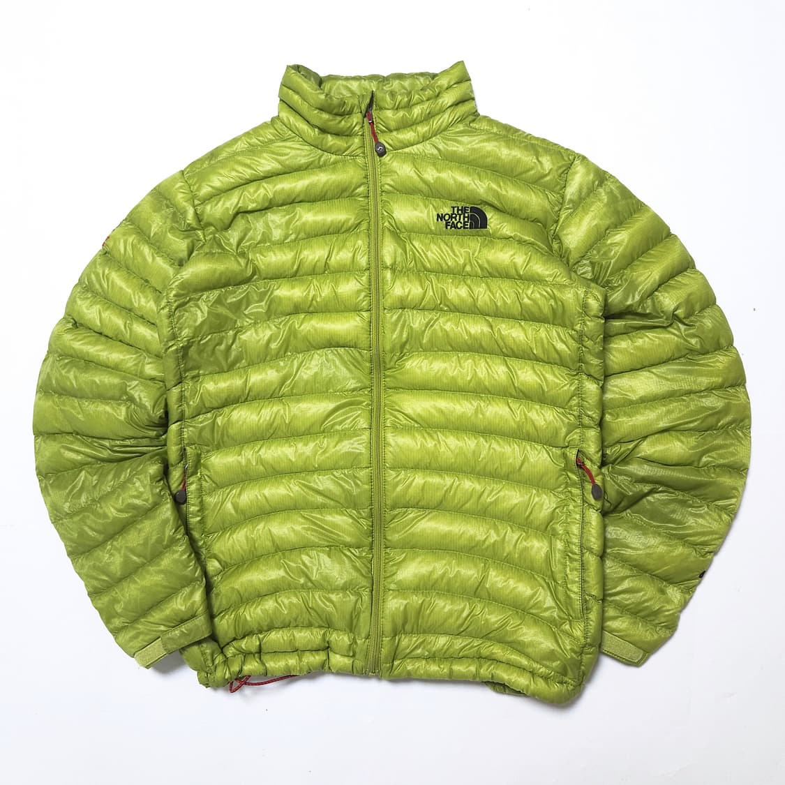 노스페이스 우먼 800 구스다운 경량 패딩 자켓 라임 상품이미지1