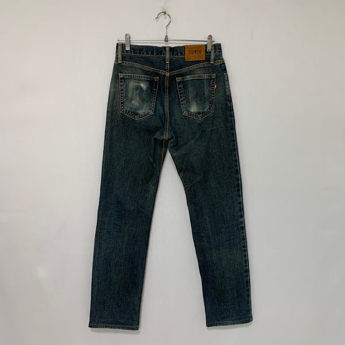 에드윈 28-30인치 빈티지 워싱 데님 팬츠 청바지 y2k 상품이미지5