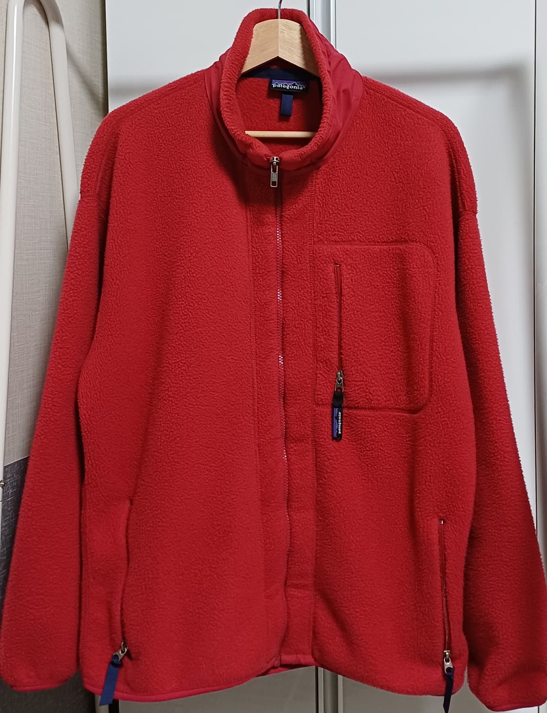 🇺🇸 [L] 파타고니아 신칠라 플리스 자켓 - 레드 상품이미지1