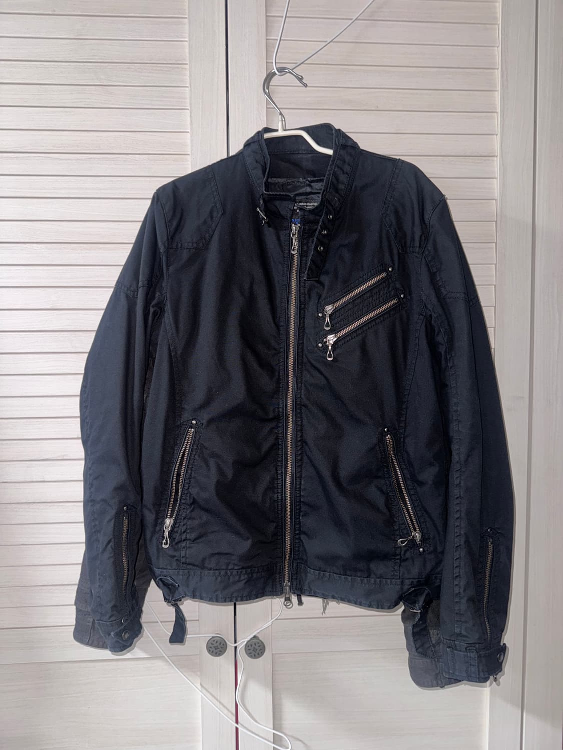 니콜클럽포맨 바이커 자켓 상품이미지1