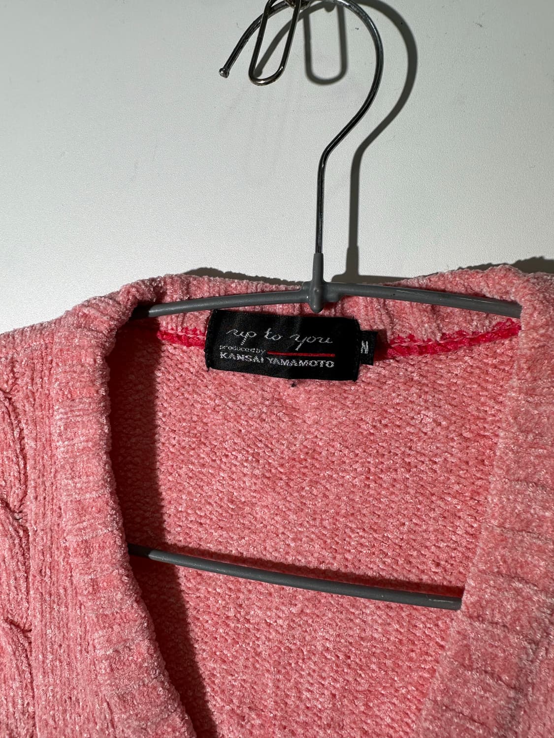 kansai up to you 핑크 폴리 니트 상품이미지3