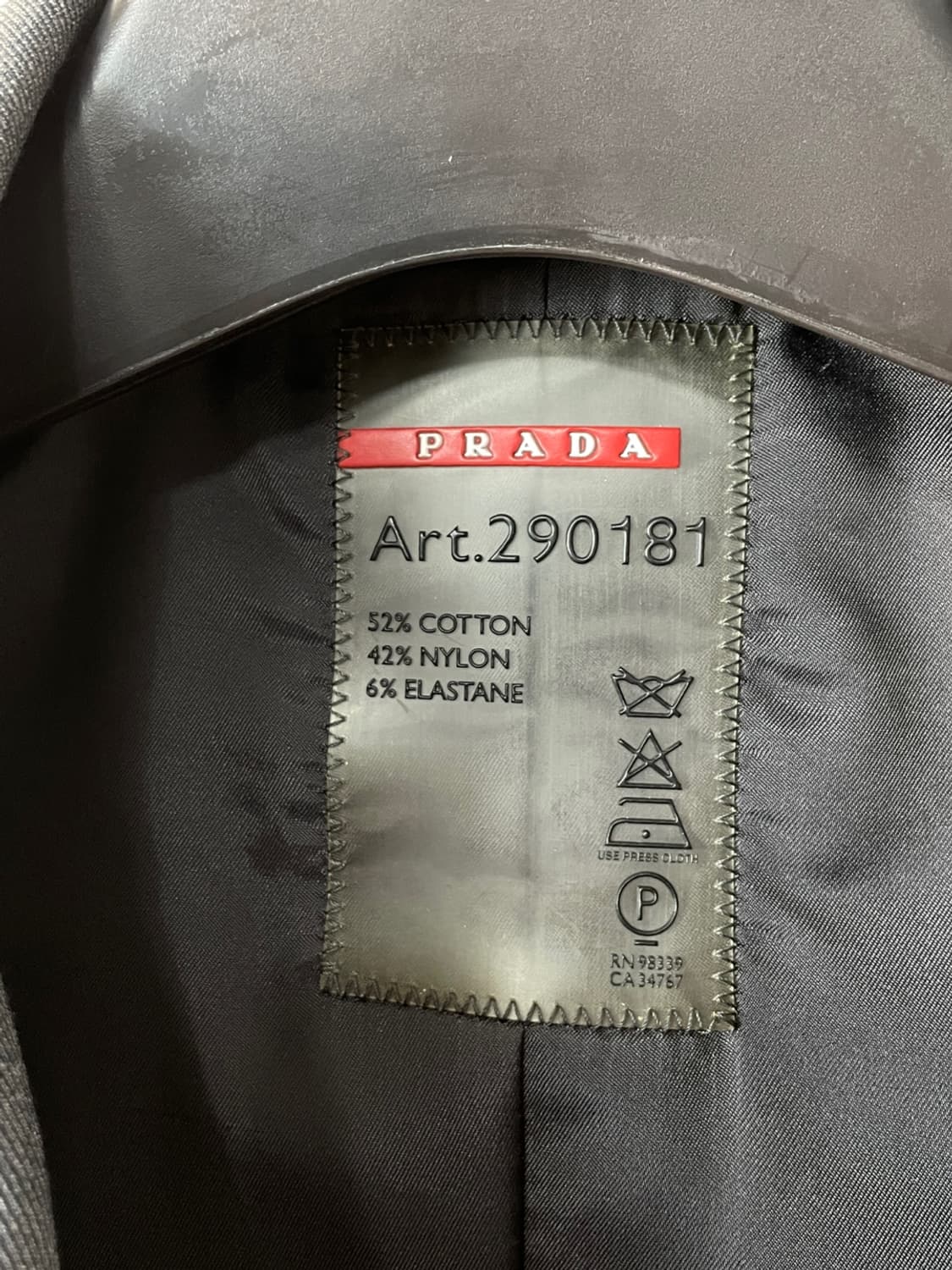 프라다 더블 피 코트 상품이미지7