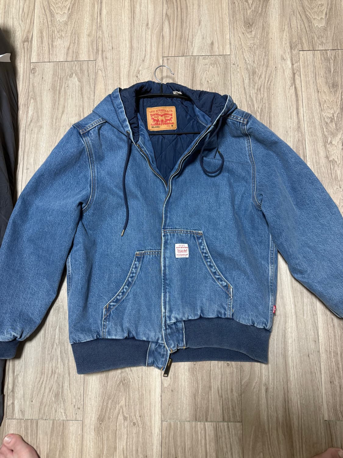 리바이스 포트레로 후드자켓 인디고 상품이미지1