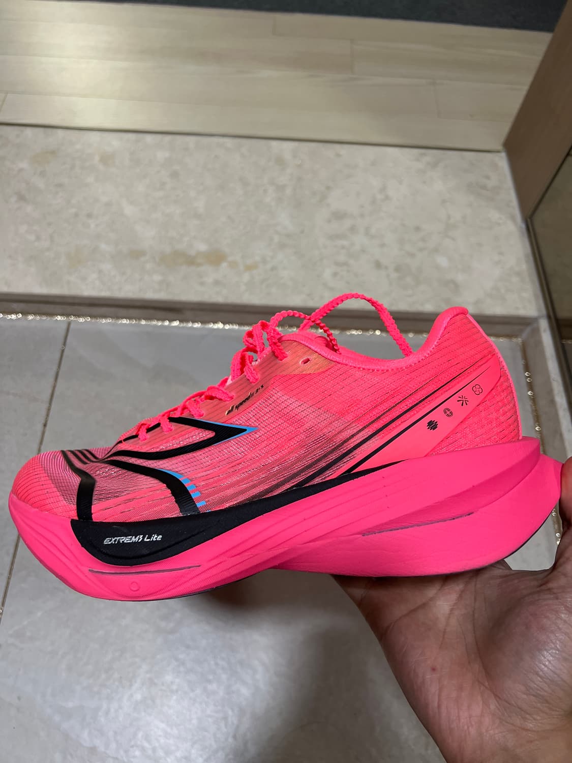 361도 Furious ET 러닝화 카본화 275(43) 상품이미지2