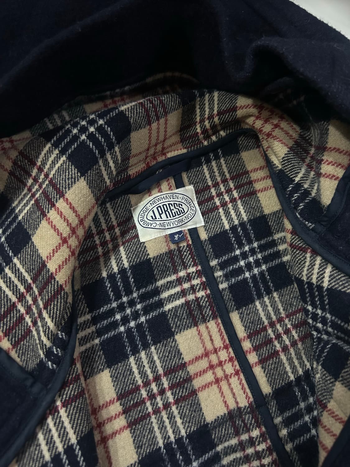 [울90%] 모리걸 기본 네이비 떡볶이코트 아오이유우 상품이미지4