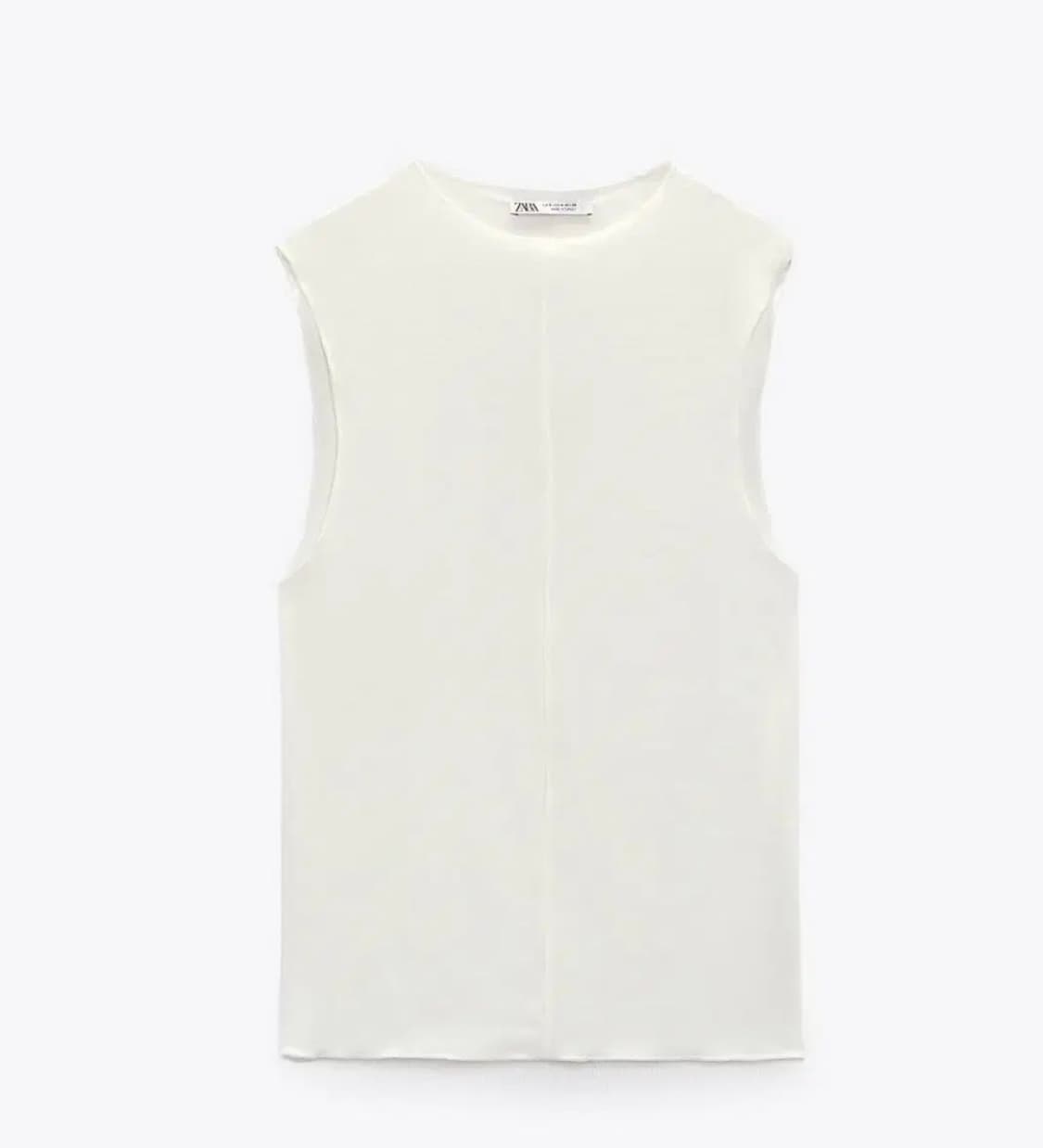 ZARA 자라 라인 티셔츠, 자라 홀터 티셔츠, 자라 반폴라 티셔츠 상품이미지5