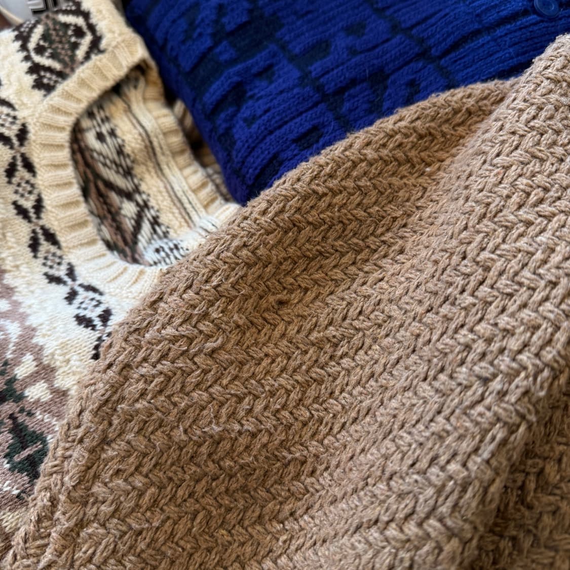 타운크래프트 BY 써니 스포츠 울 레이온 폴리 니트 더플 코트 떡볶이코트 상품이미지8