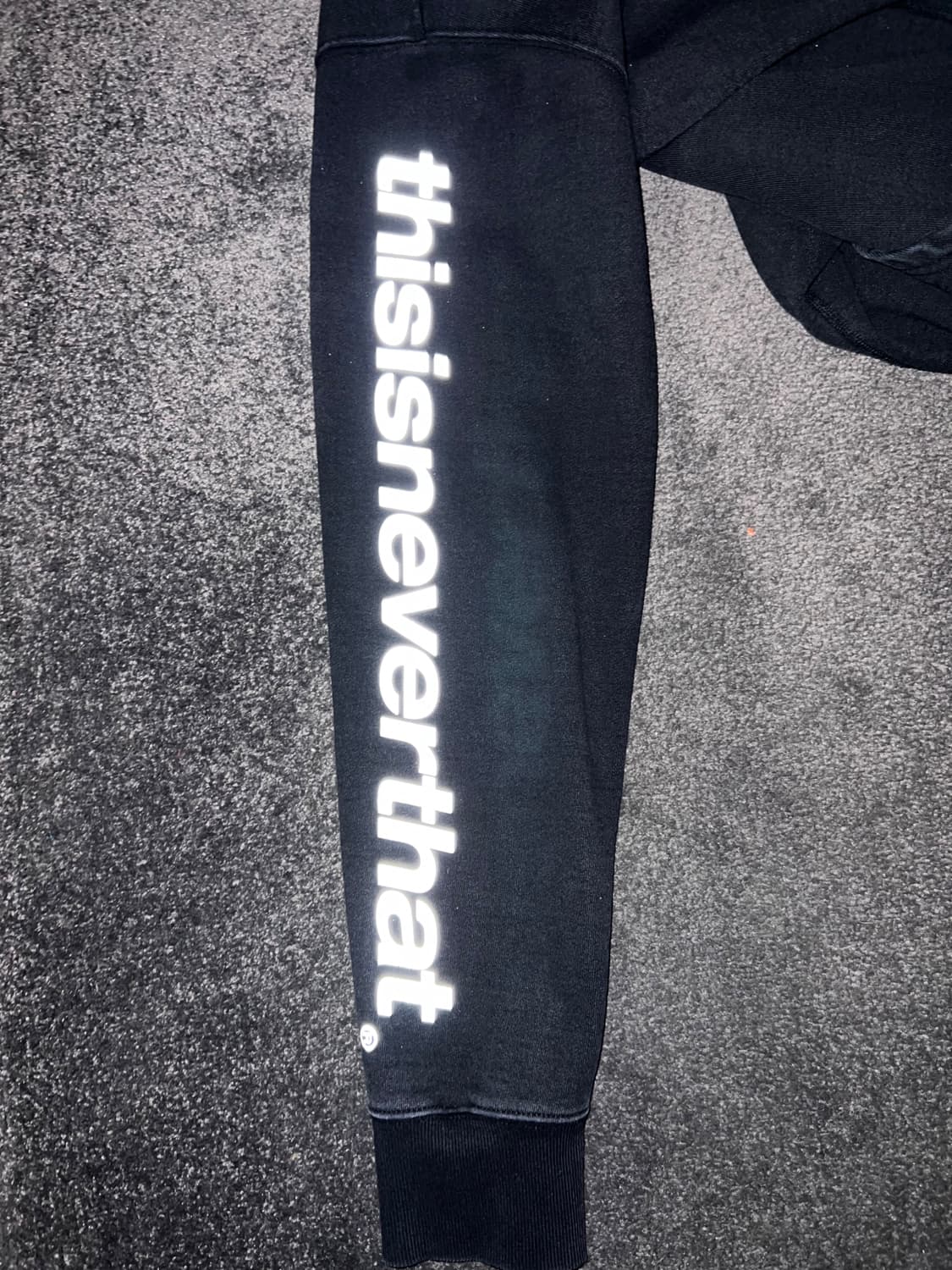 디스이즈네버댓 로고 후드집업 L 상품이미지5