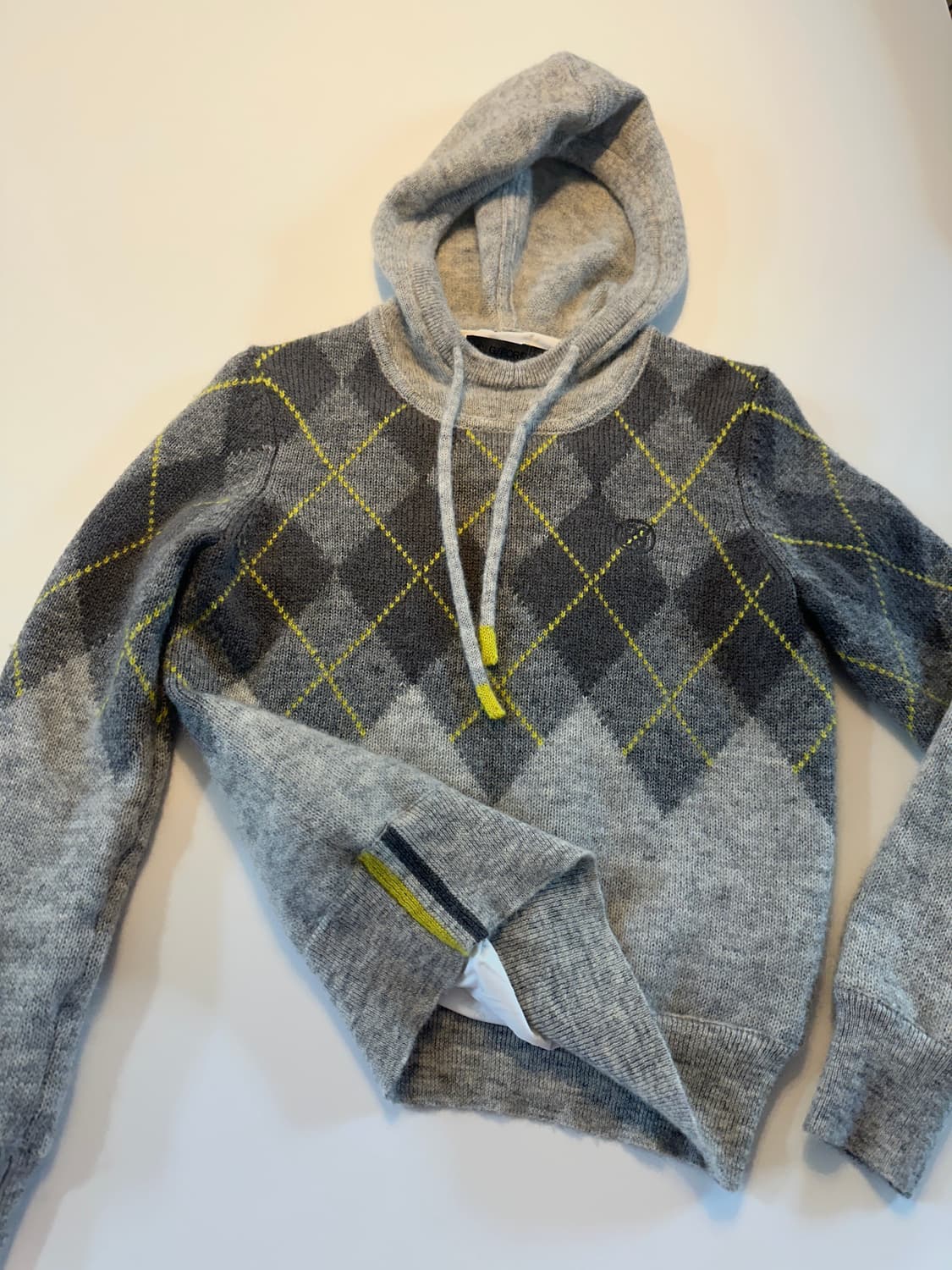 (새상품)지포어 아가일바람막이후드(XS) 상품이미지2