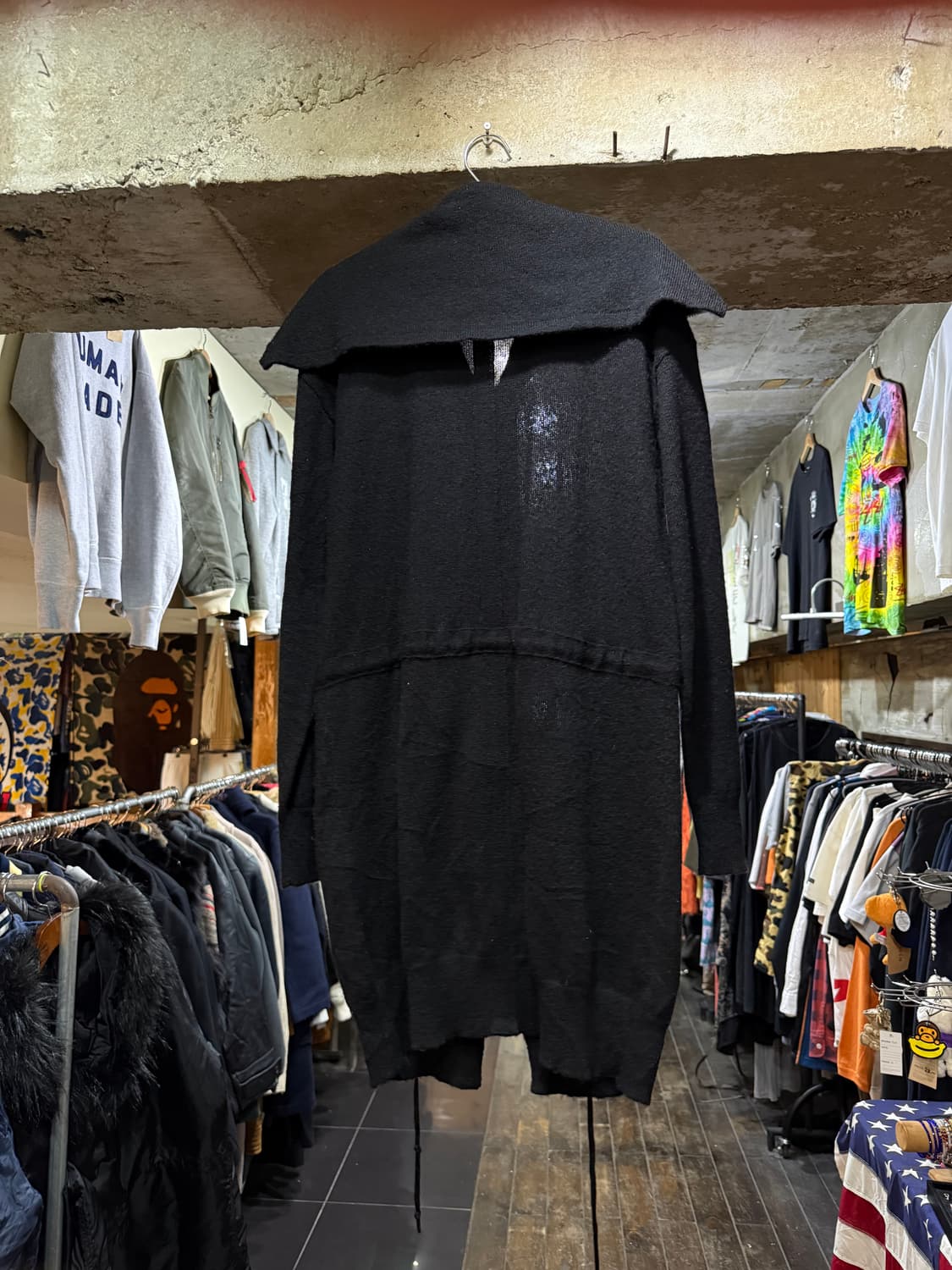 EMPORIO ARMANI 아르마니 2way 오픈 카라 니트집업 상품이미지2