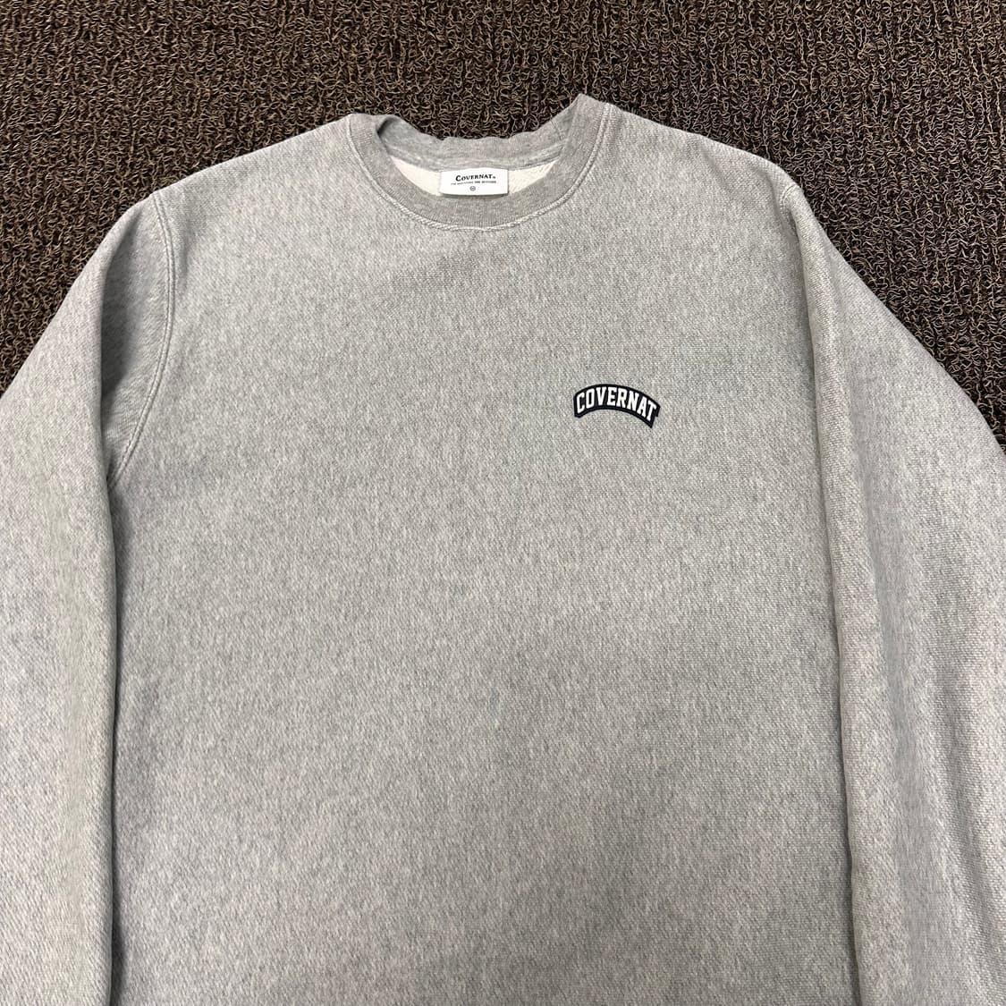 커버낫 맨투맨 그레이 M 상품이미지2