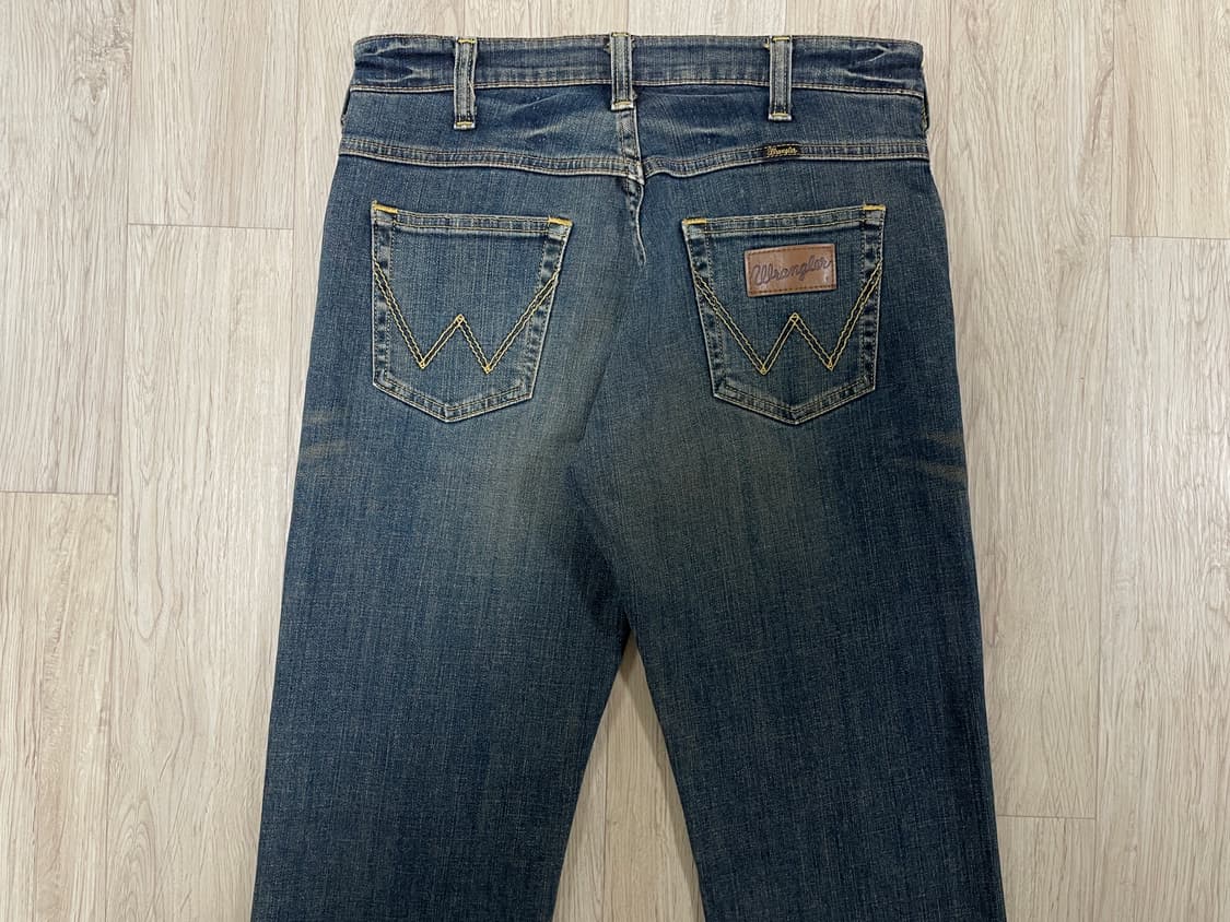 29~30) 70's 복각 랭글러 재팬 오일워싱 데님팬츠 상품이미지7