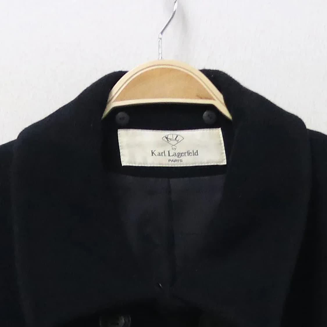 90'S 칼라거펠트 모헤어 더블 플레어 코트 61508 상품이미지5