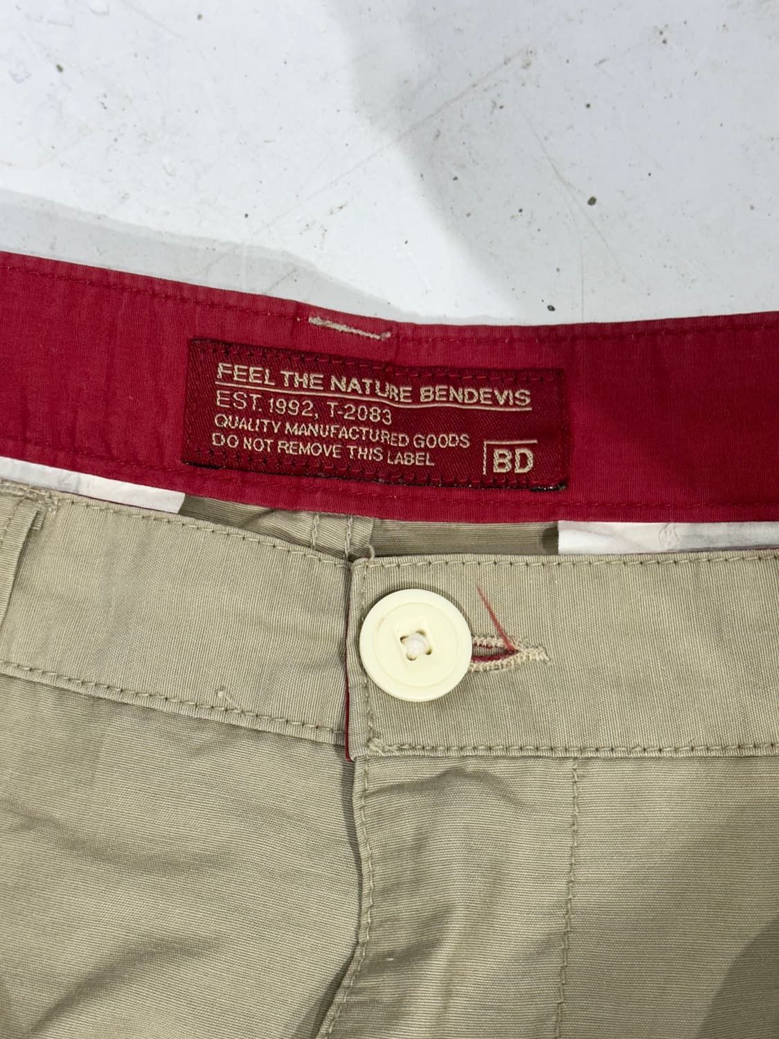 90s 벤데이비스 베이지 와이드 멀티 포켓 유틸리티 카고 팬츠  상품이미지7