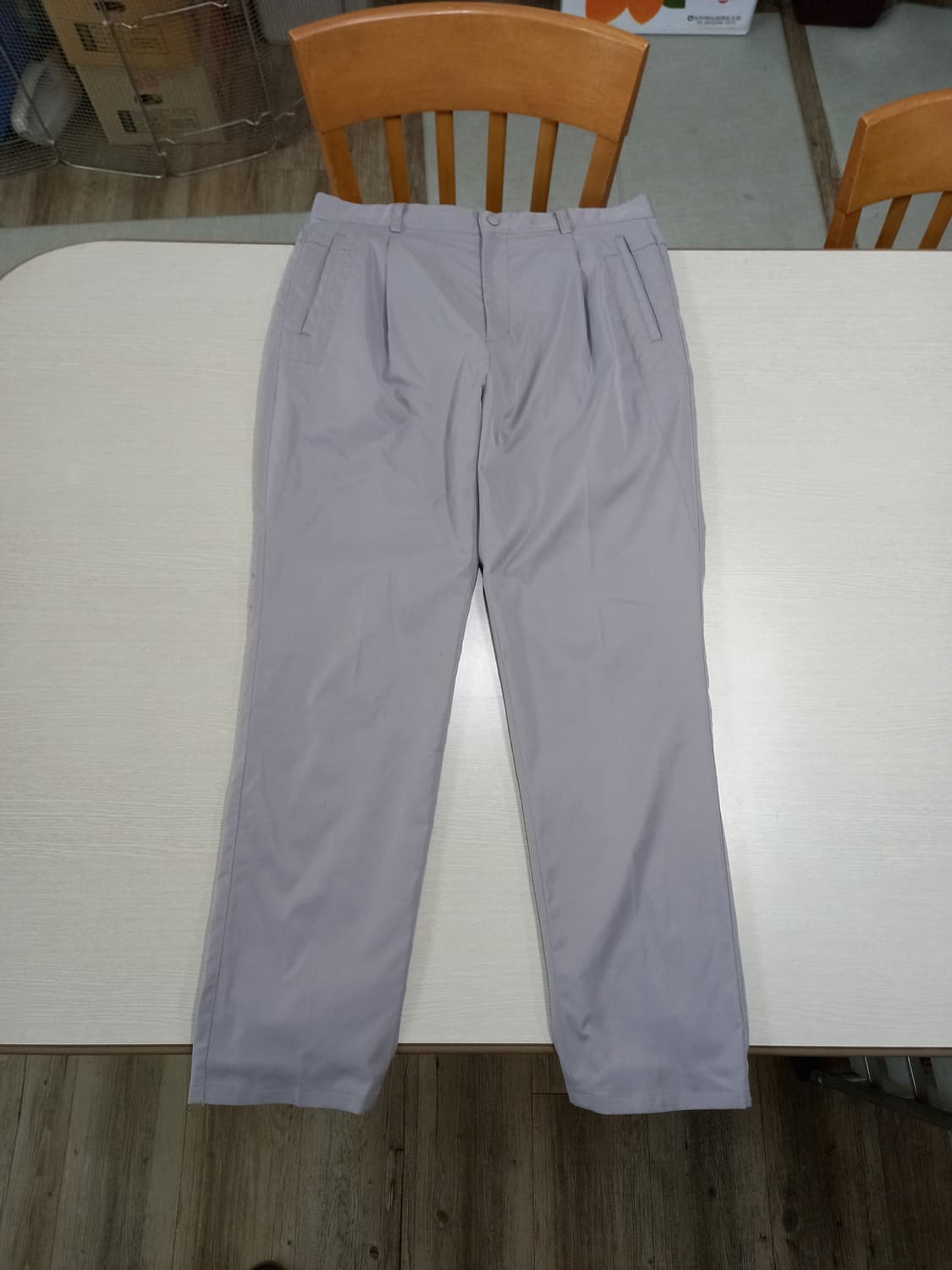 34 KYJ GOLF 기모 스판 골프바지 그레이 34-534 상품이미지1