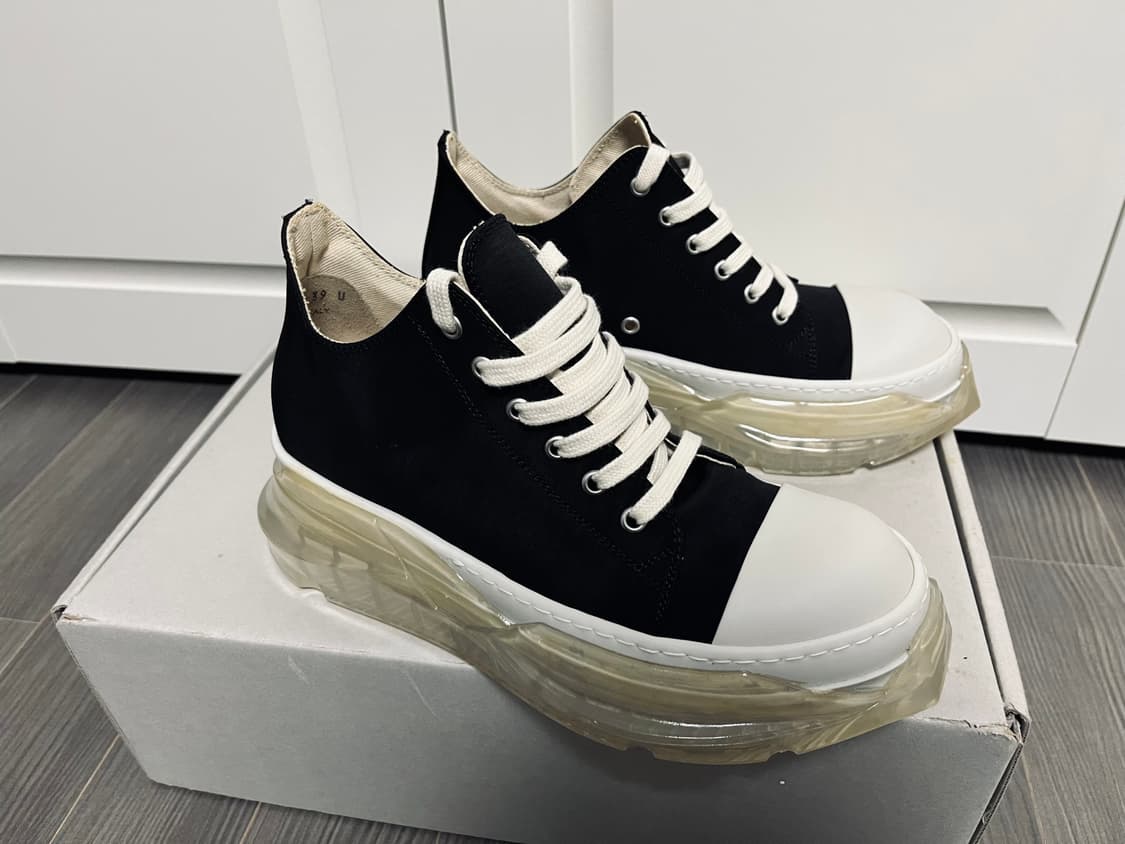 릭오웬스 / 앱스트랙트 라몬즈 스니커즈 로우 / 39 상품이미지3