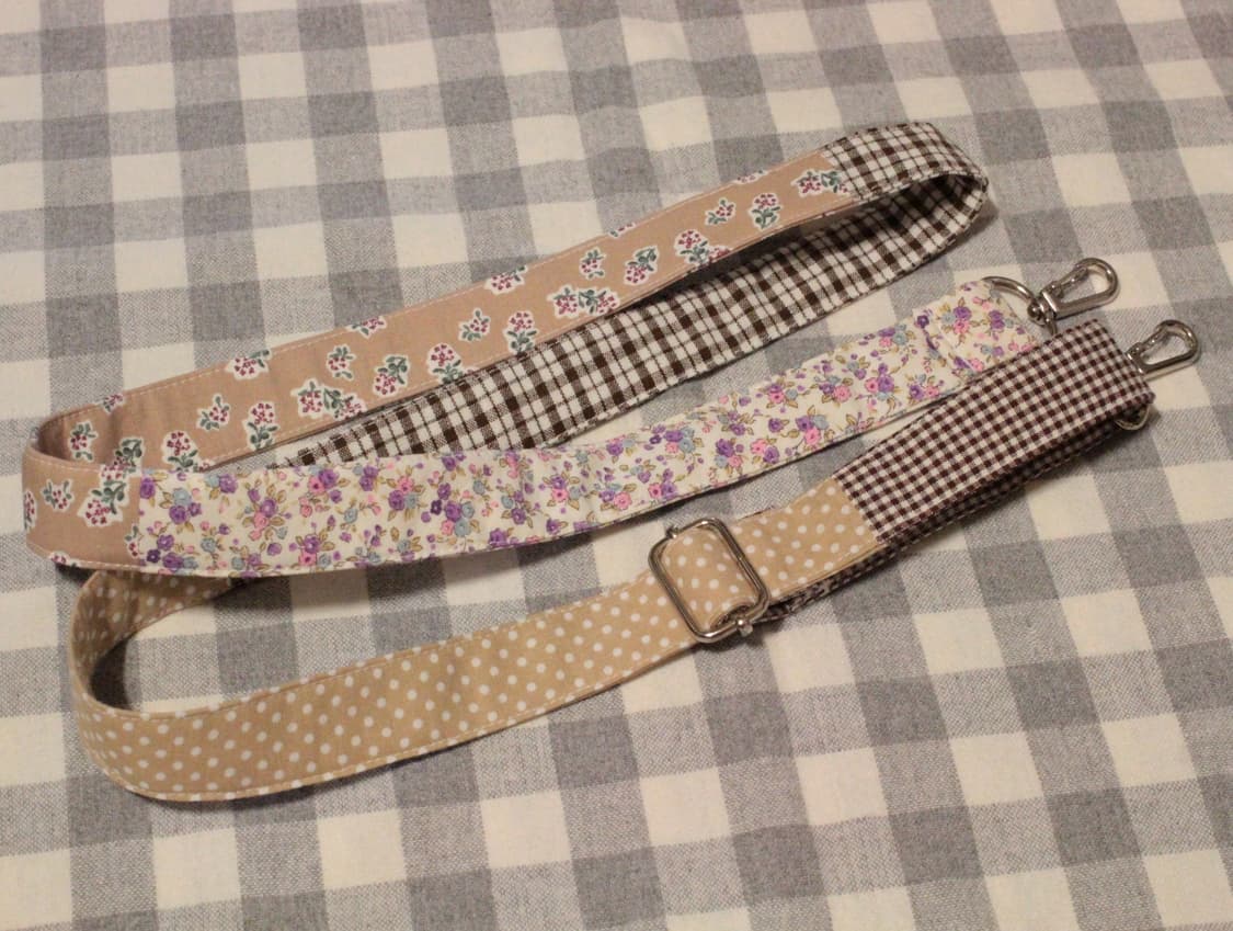 핸드메이드 패치워크 가방끈 숄더끈 상품이미지4