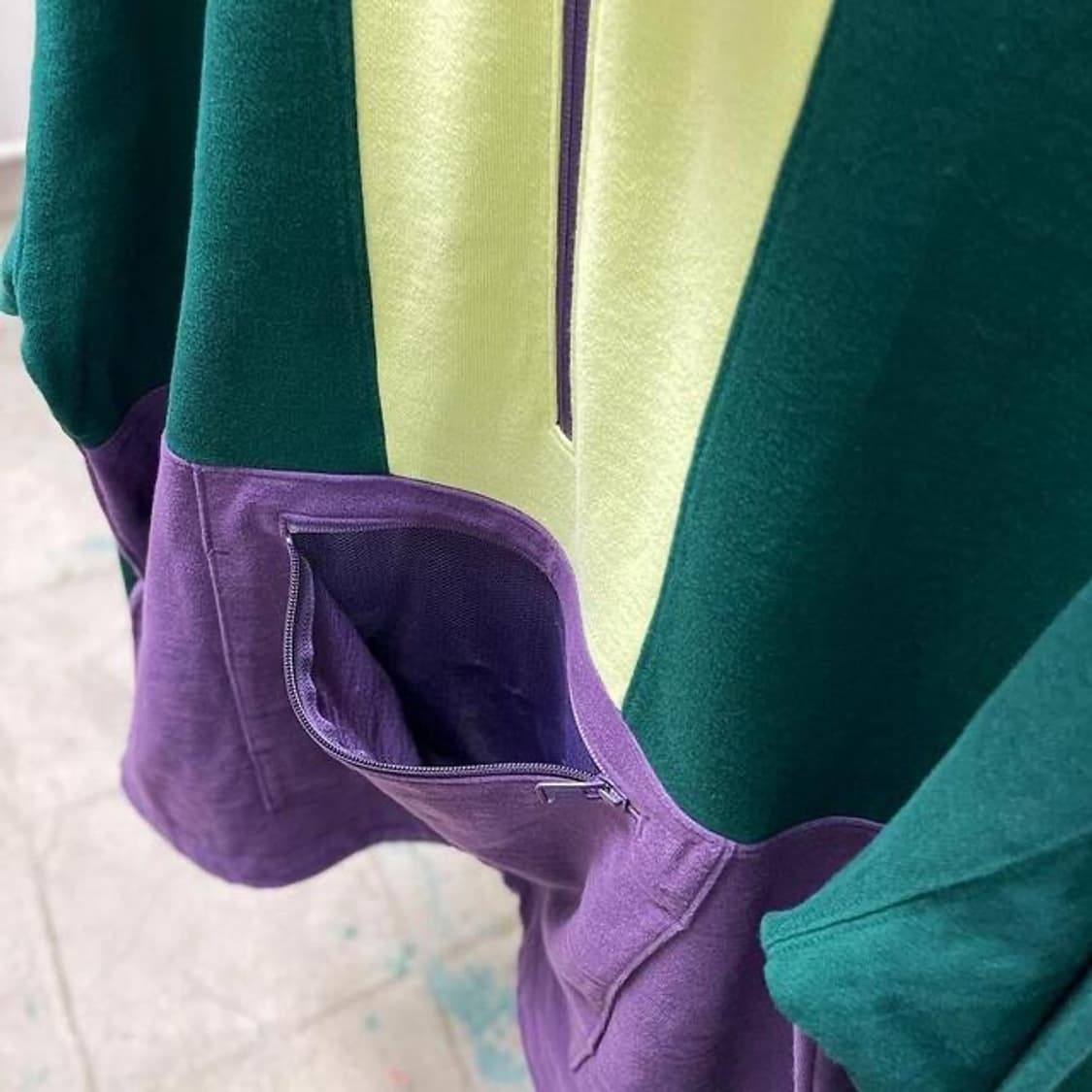 리바이스 레트로 포켓 반집업 맨투맨 (L)  상품이미지3