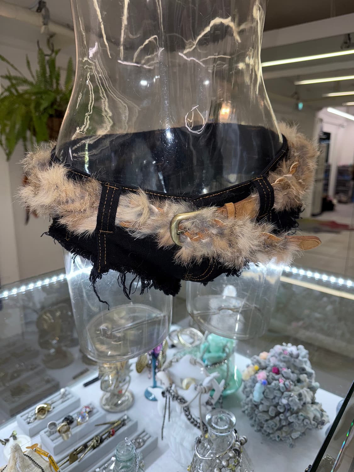 real fur twist belt 상품이미지1