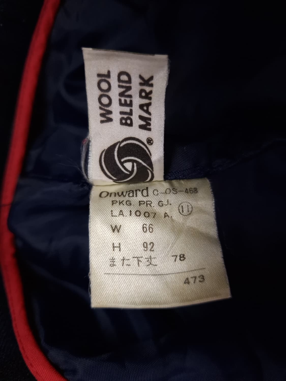 오리지날 90's 일본판 J.PRESS 우먼 블랙와치 울 팬츠 상품이미지5