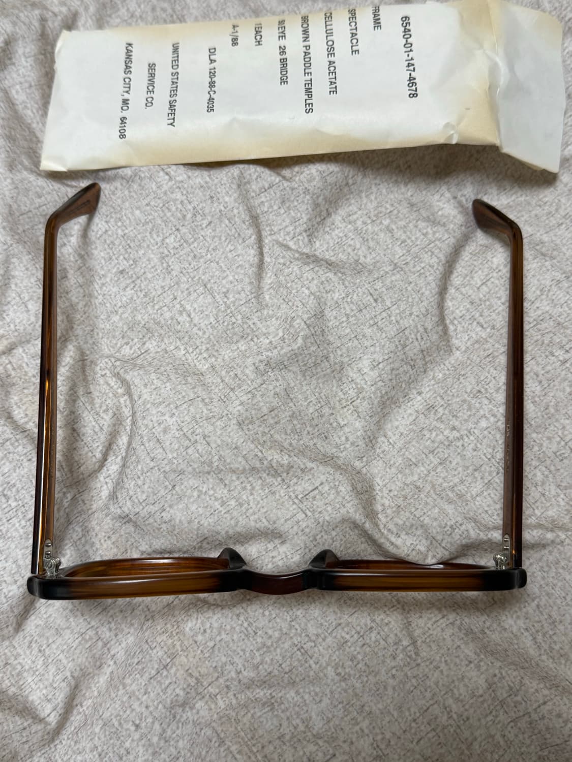 빈티지 미군 안경 3세대 복각 새상품 상품이미지2