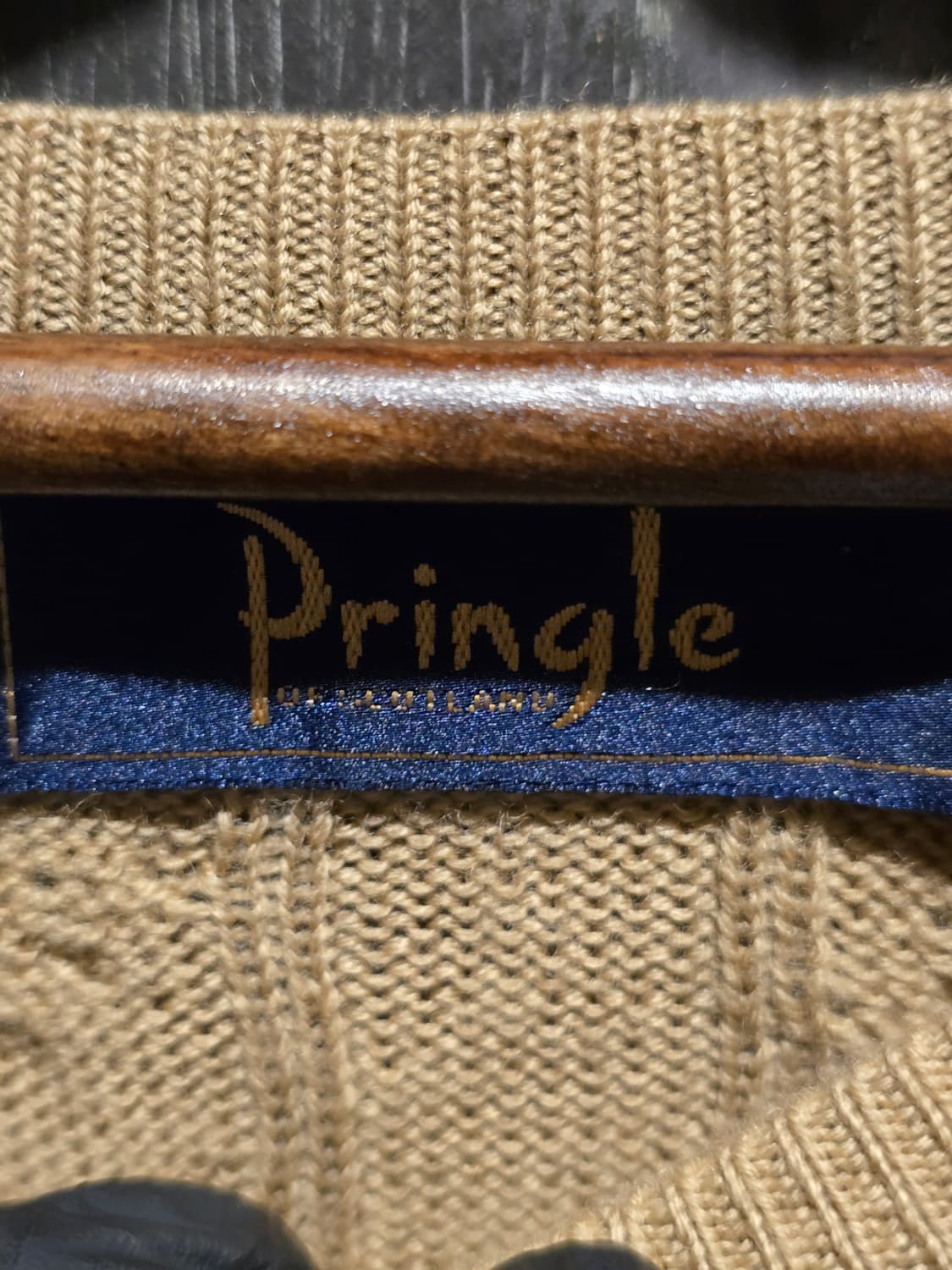 스코틀랜드 프린글(Pringle)의 케이블 긴팔 니트 스웨터 상품이미지4
