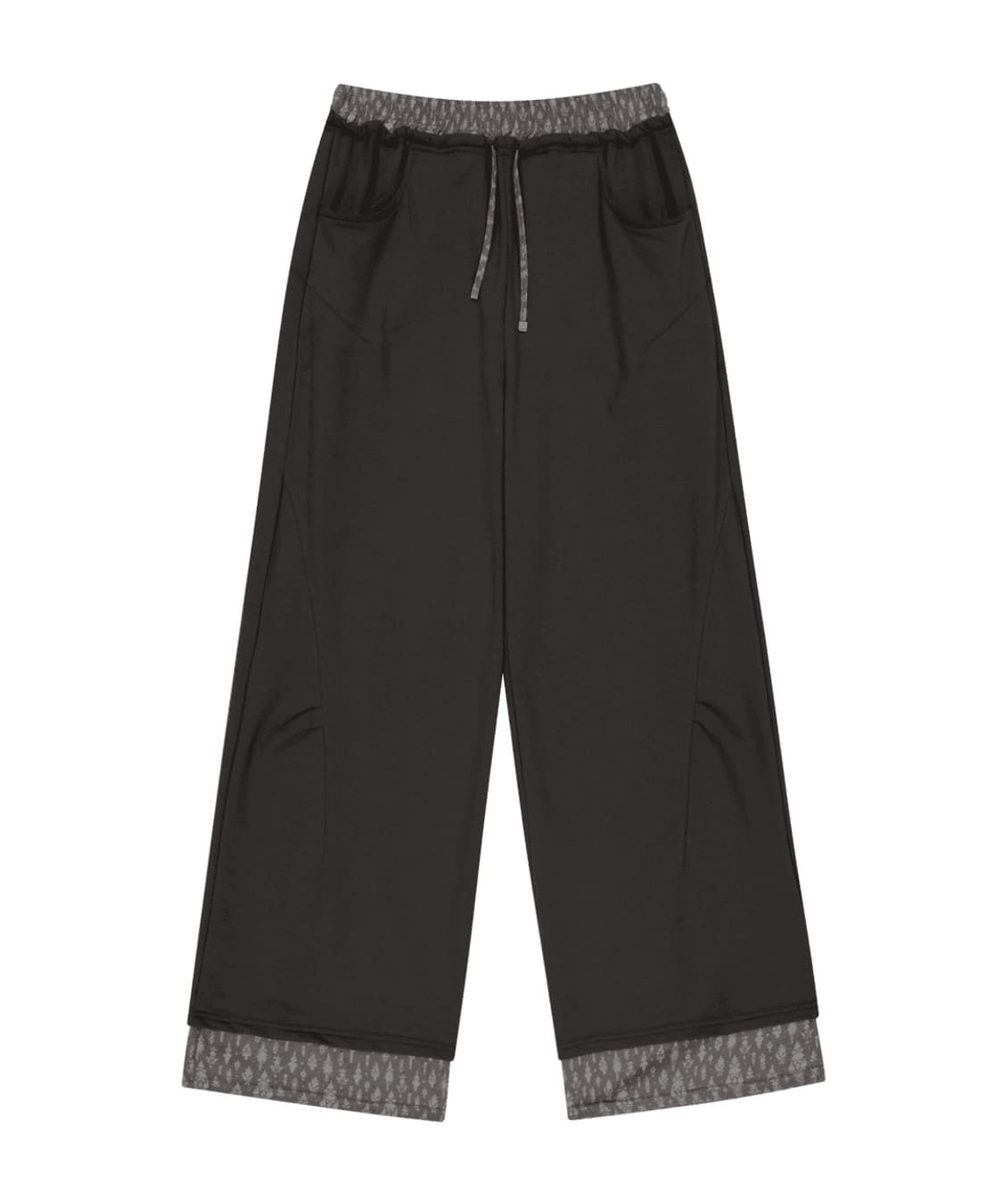 OJOS Double Waisted Jersey Pants 상품이미지1