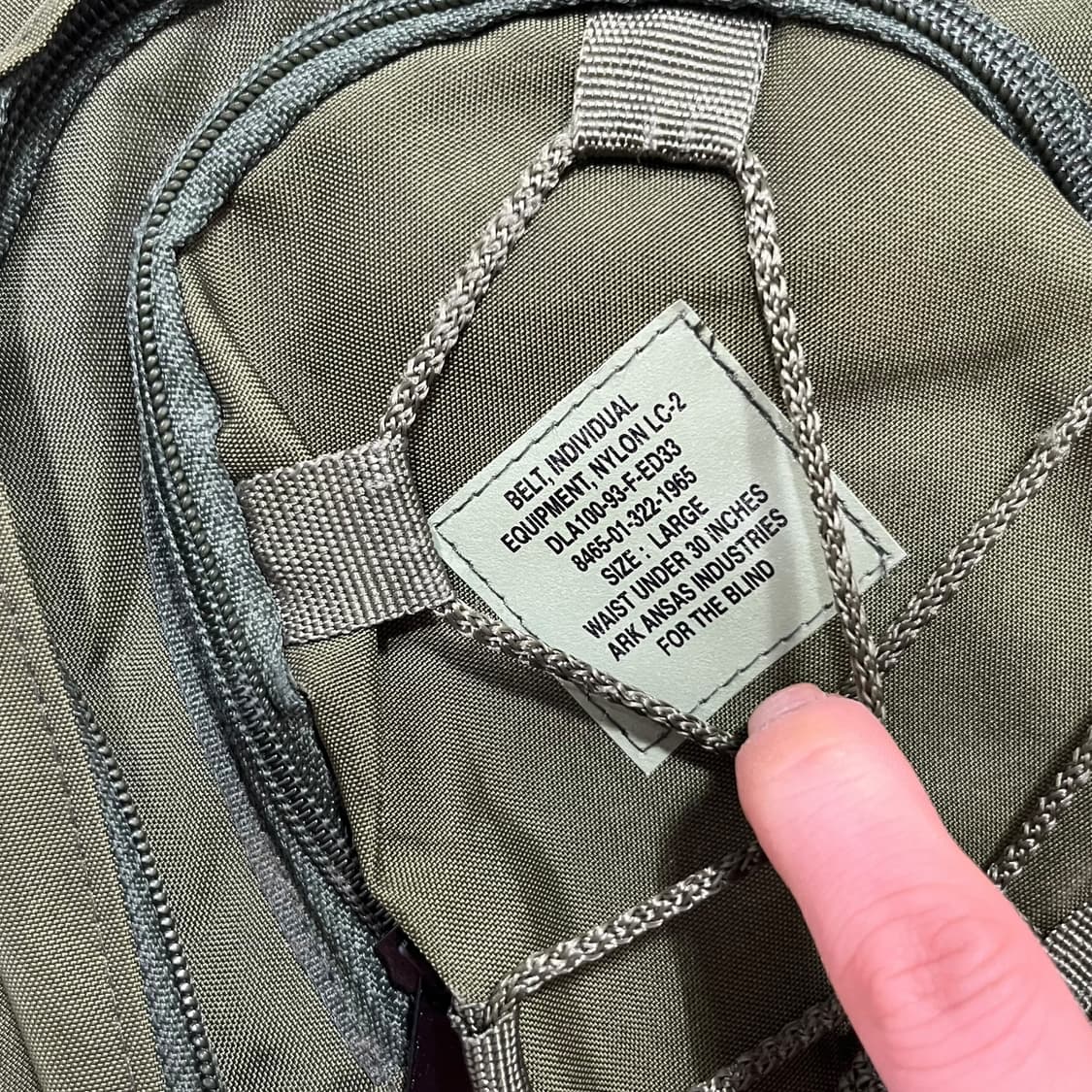 U.S. military service LC-2 Cross back 상품이미지6