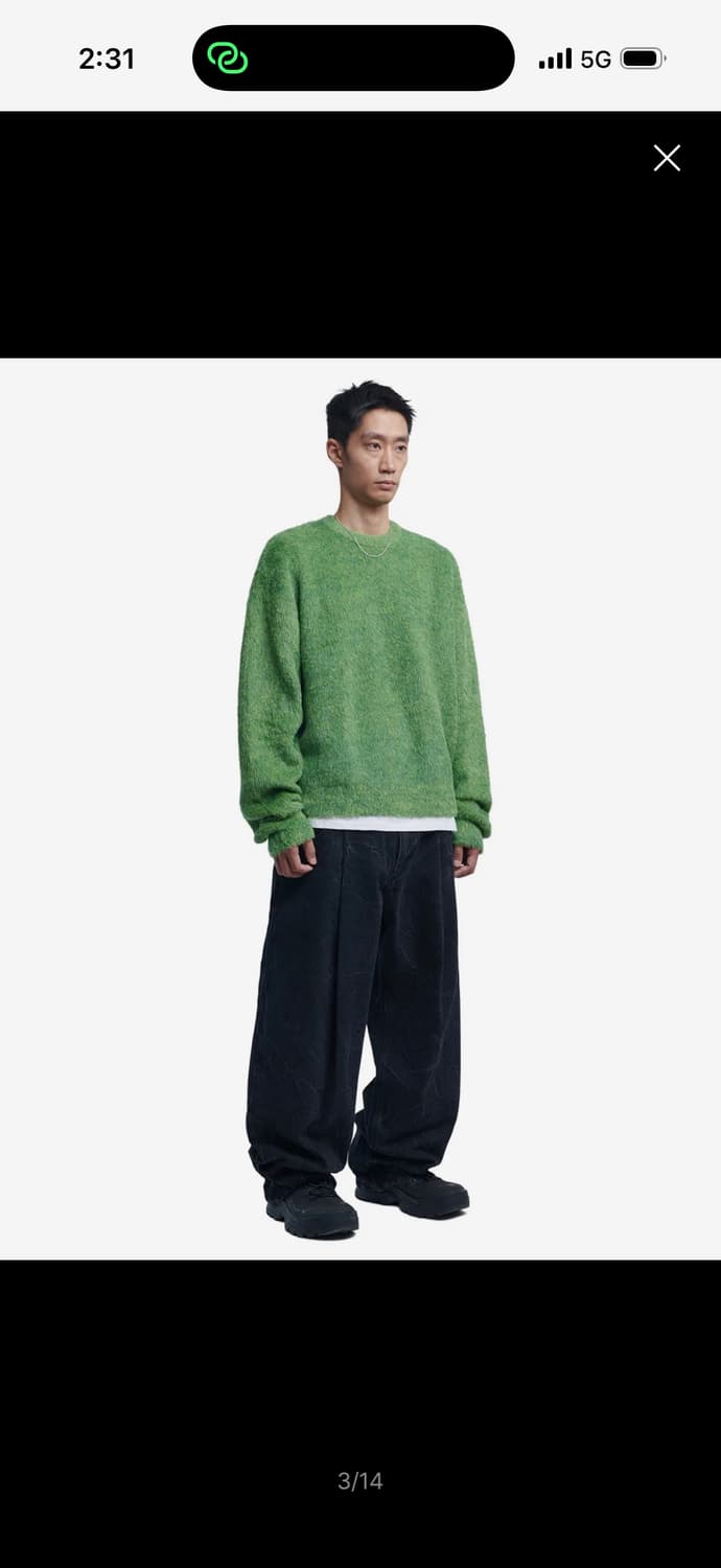 노매뉴얼 니트 L 상품이미지2