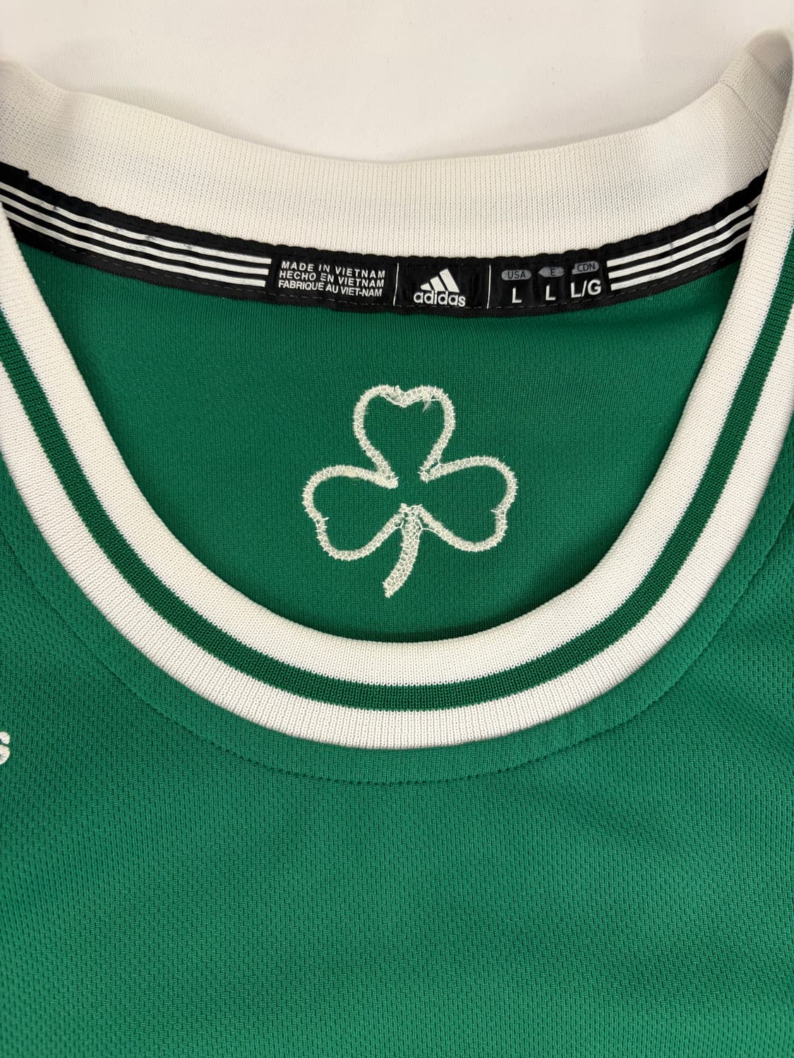 [L] 아디다스 셀틱스 농구 유니폼 져지 상품이미지2