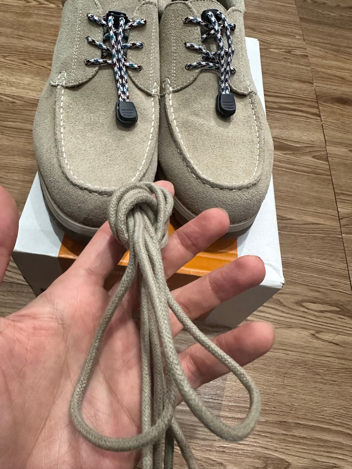 팀버랜드 보트화 스웨이드 290사이즈 2회착 상품이미지3